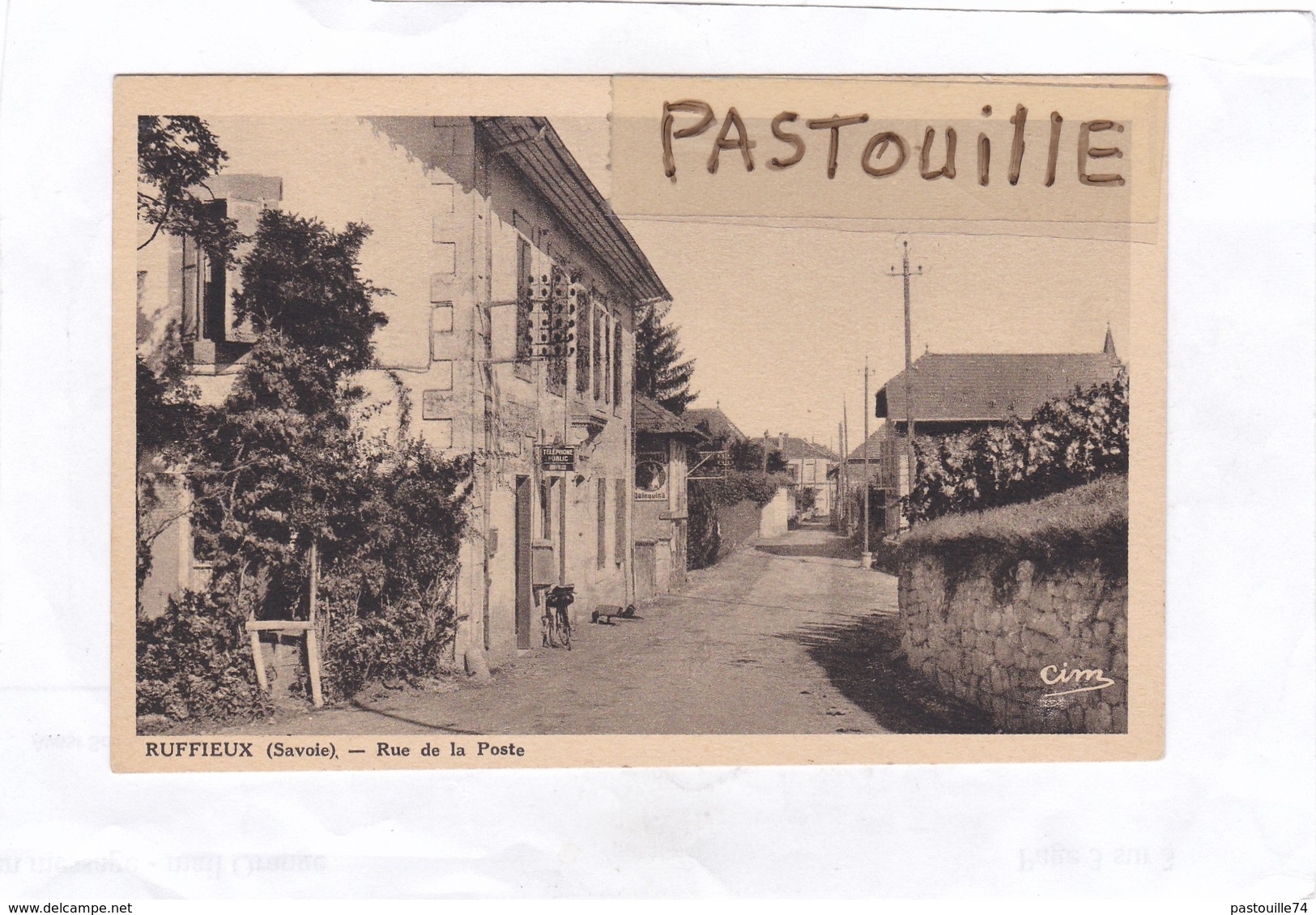 RUFFIEUX  (Savoie)  -  Rue De La Poste. - Ruffieux