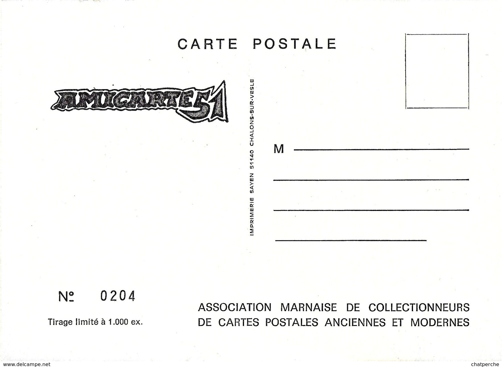 CARTE BOURSE SALON DE COLLECTIONS REIMS 1989 REVOLUTION FRANCAISE ILLUSTRATEUR M.C. HENRY - Bourses & Salons De Collections