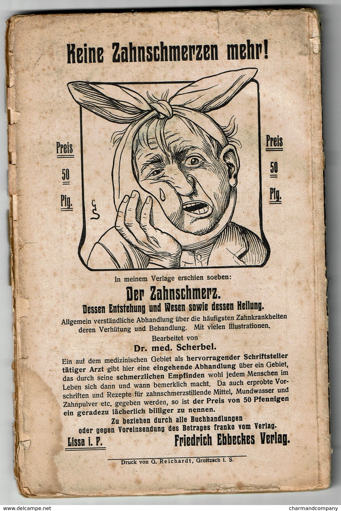 FRANC MACONNERIE Was Sind Die Freimaurer Und Was Wollen Sie? Ein Wort Zu Wehr Und Lehr ... 1905 - 115 Pp. - 3 Scans - Livres Anciens