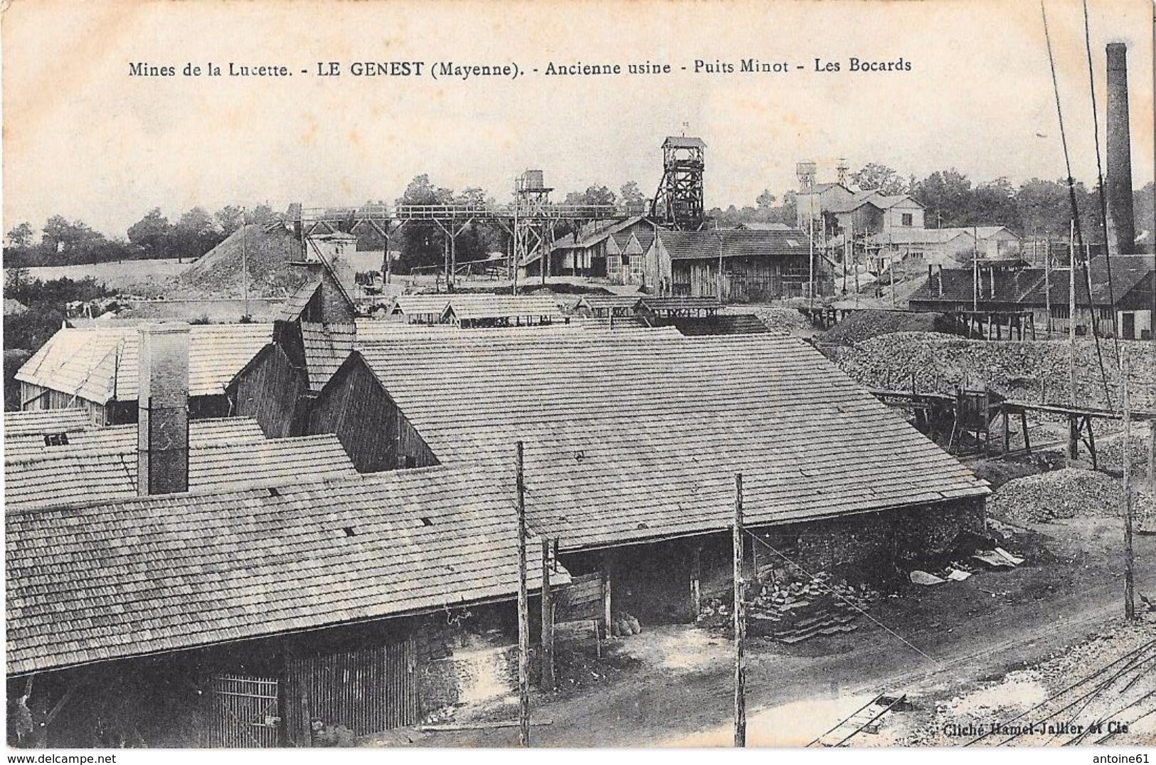 LE-GENEST --Ancienne Mine - Puits Minot - Les Bocards - Le Genest Saint Isle