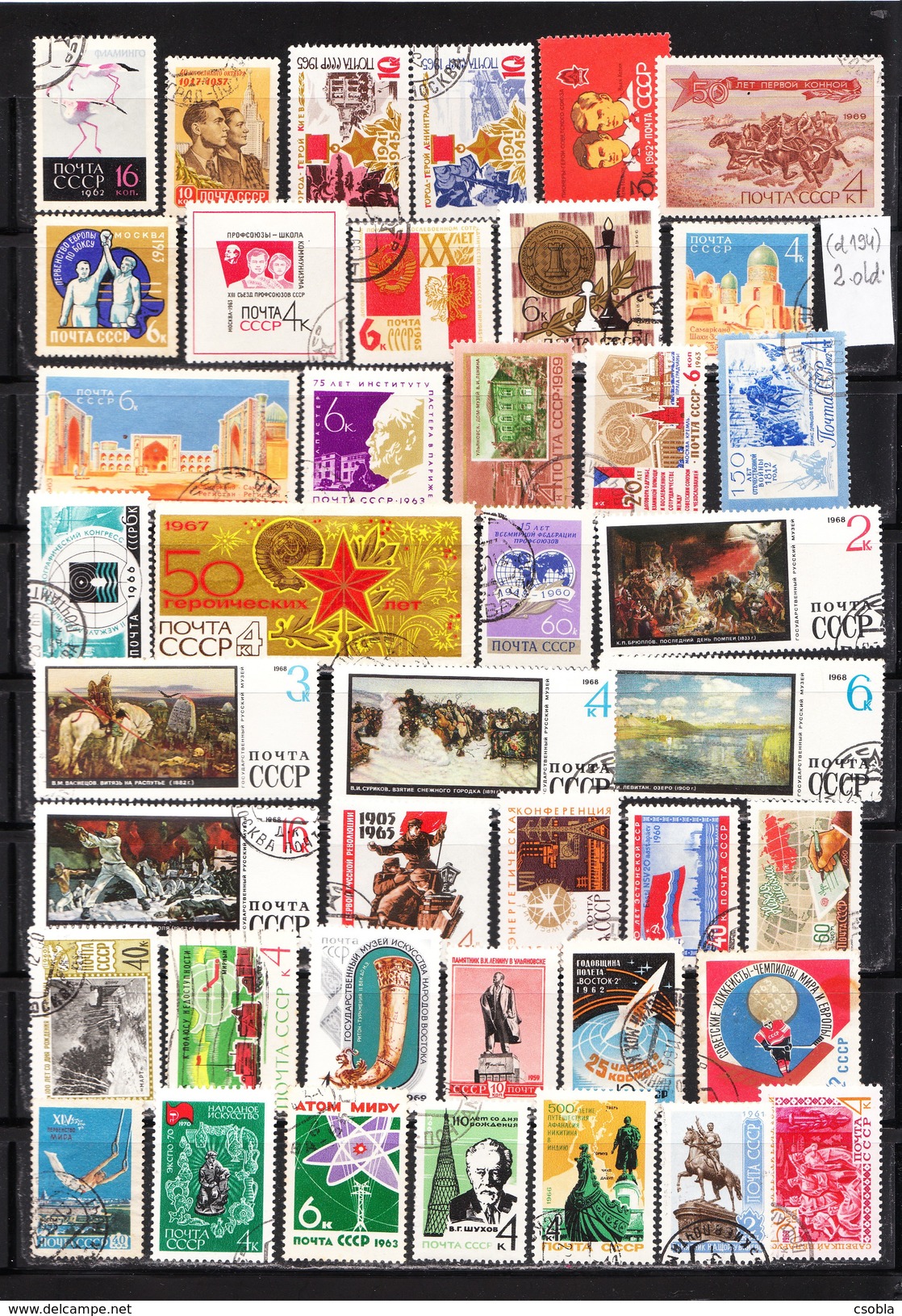 Soviet Union, Russia Stamp Collection 179 Pcs (d 194) - Collections