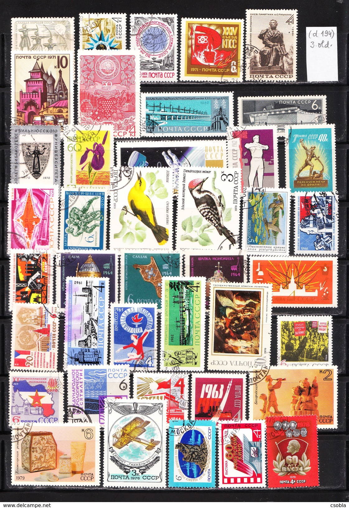 Soviet Union, Russia Stamp Collection 179 Pcs (d 194) - Collections