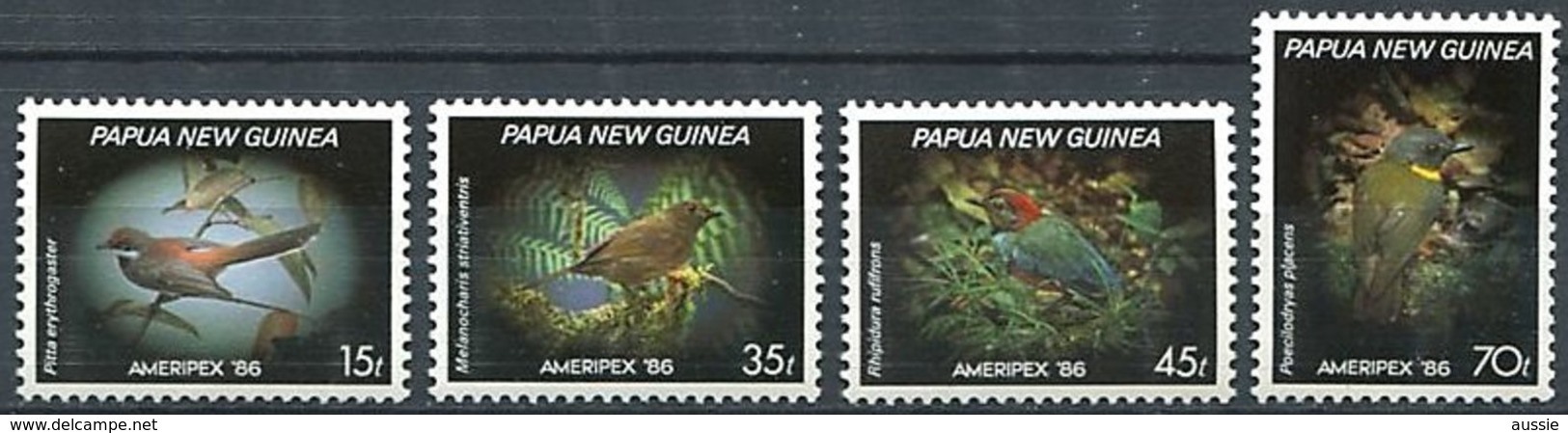 Papouasie Papua New Guinea 1986 Yvert 523-523 *** MNH Cote 10 Euro Faune Oiseaux Vogels Birds - Papouasie-Nouvelle-Guinée