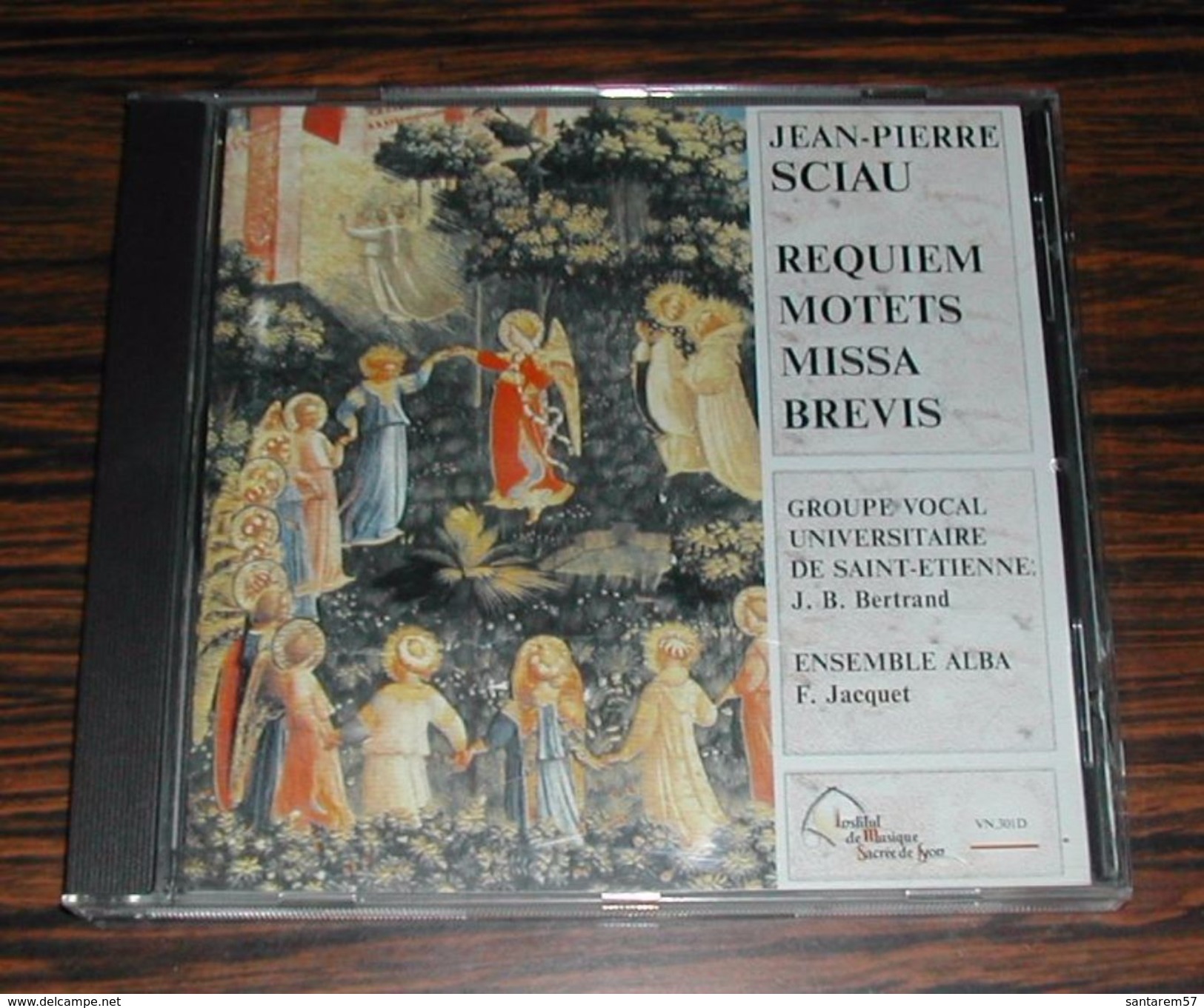 CD Jean Pierre Sciau Requiem Et Motets - Opere