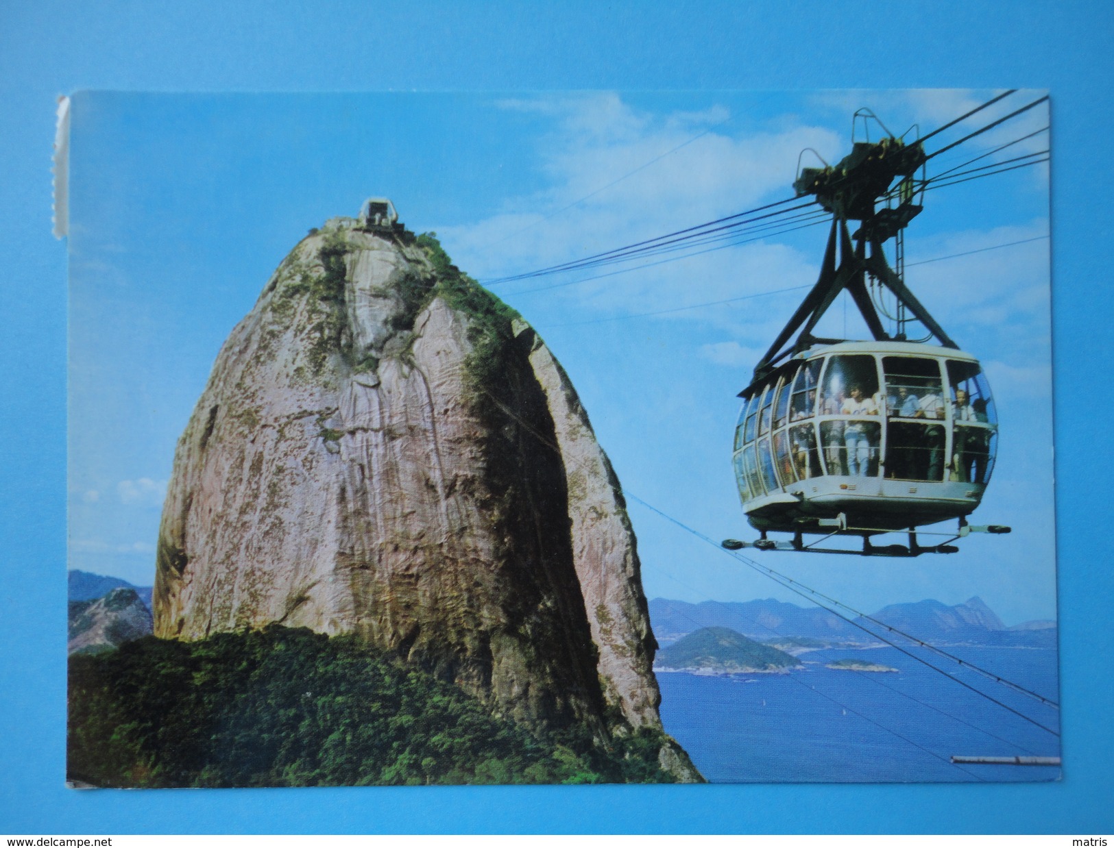 Rio De Janeiro - Brasile - Funicolare Funicular Bondinho Aereo Ao Pao De Acucar - Aerial Car Tu Sugar Loaf - Rio De Janeiro