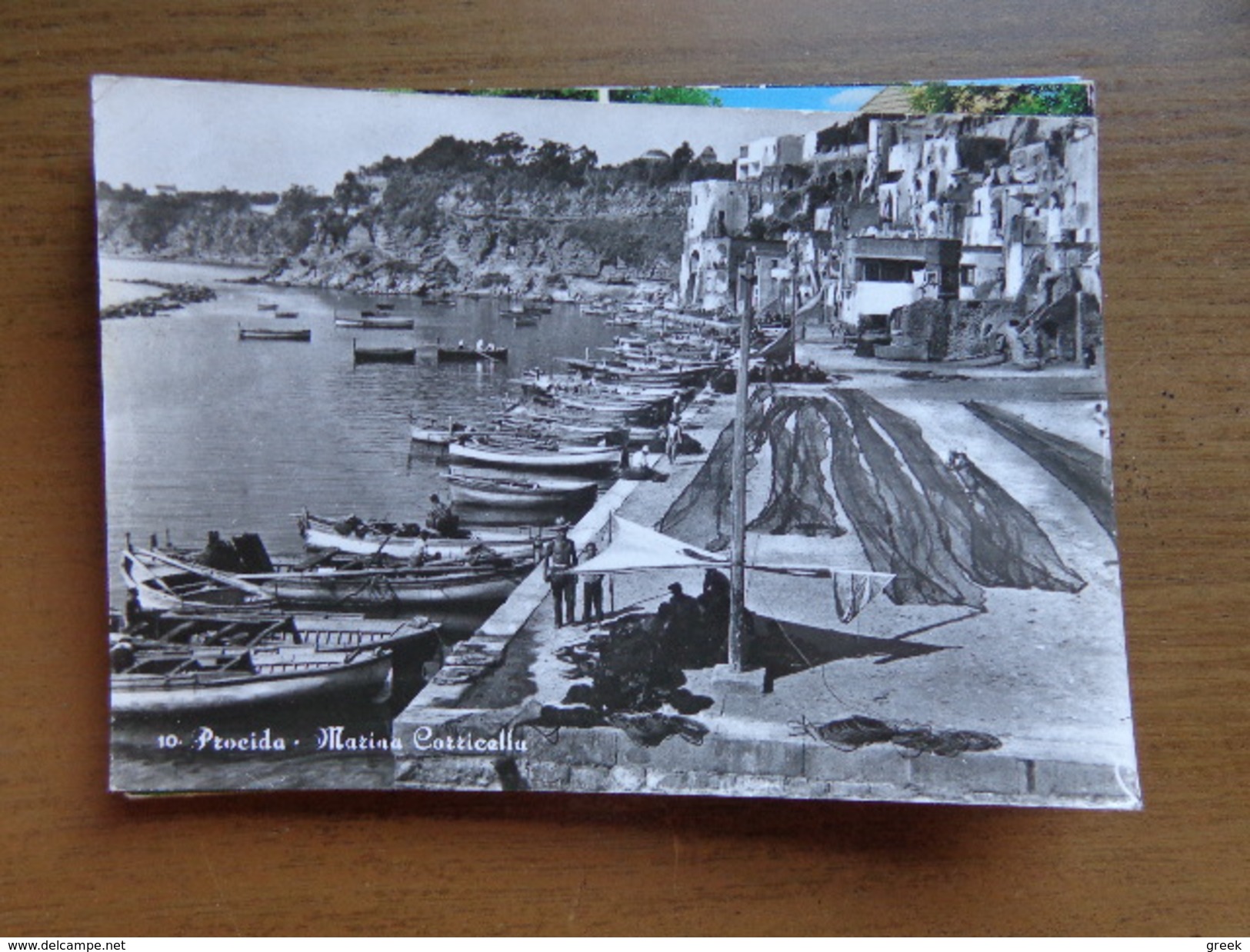 Italy / Procida, Marina Corricella (written 1962) - Napoli (Napels)