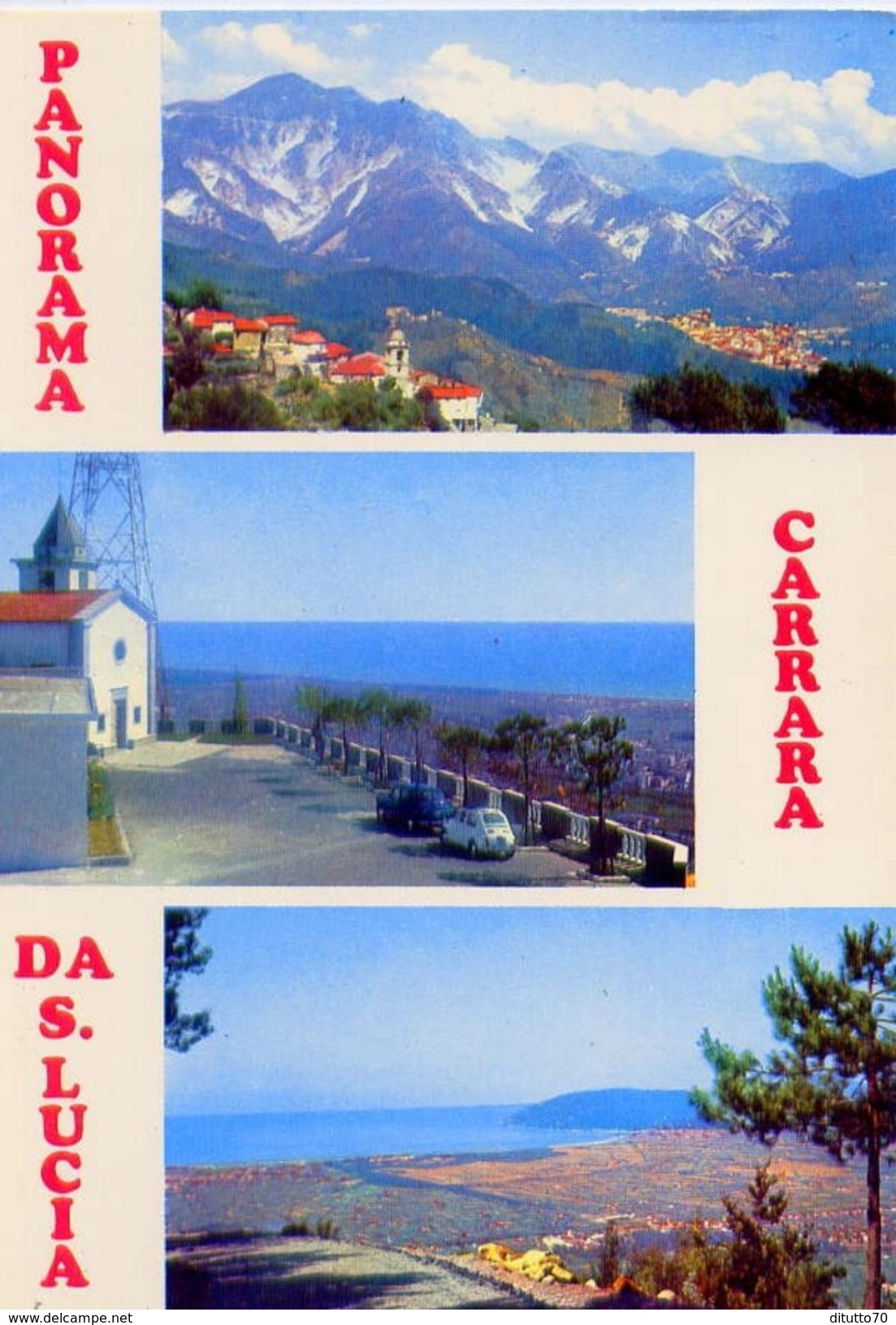 Carrara - Panorama Da S.lucia - 1 - Formato Grande Non Viaggiata &ndash; Ar - Carrara