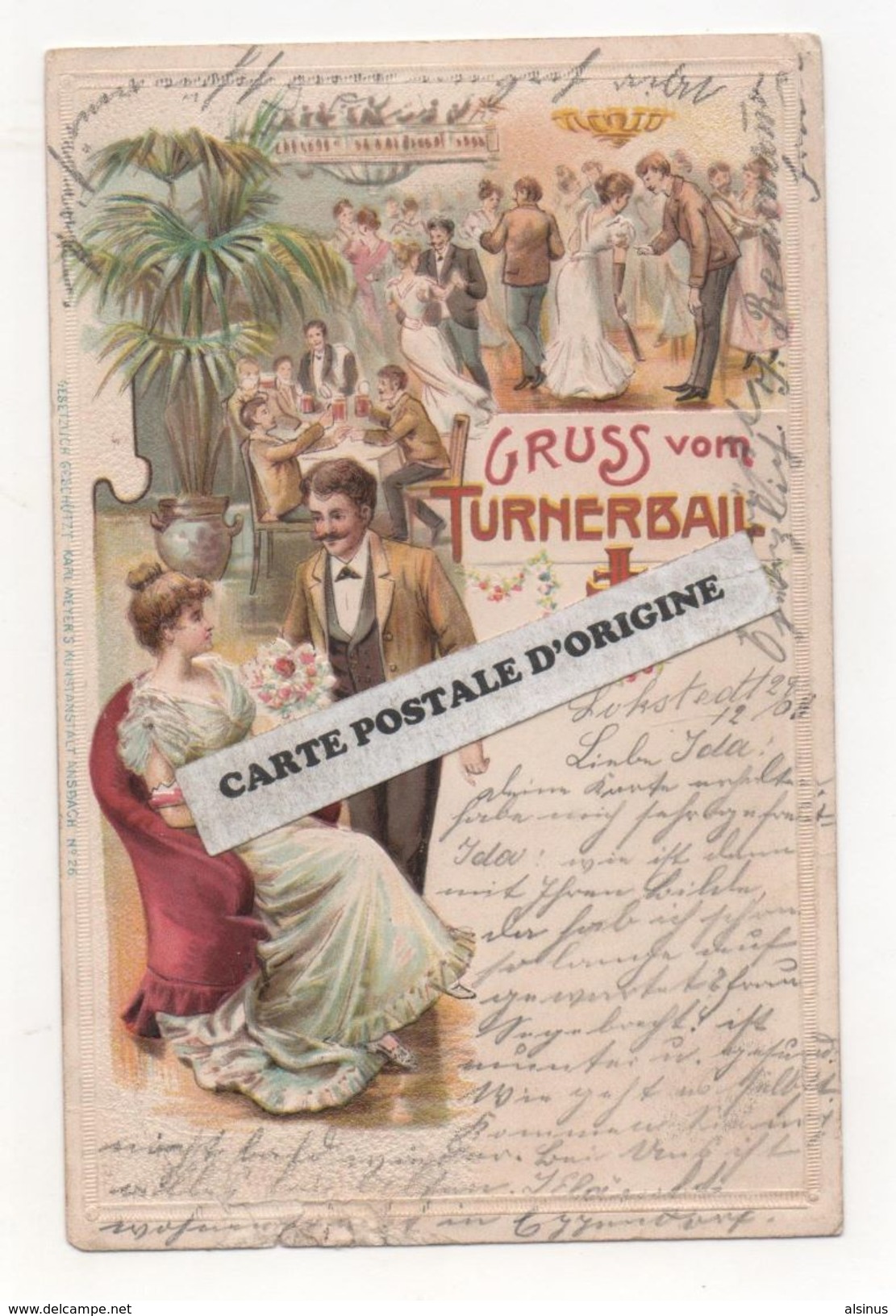 DEUTSCHLAND - GRUSS VOM TURNERBALL - LOKSTEDT - Lokstedt