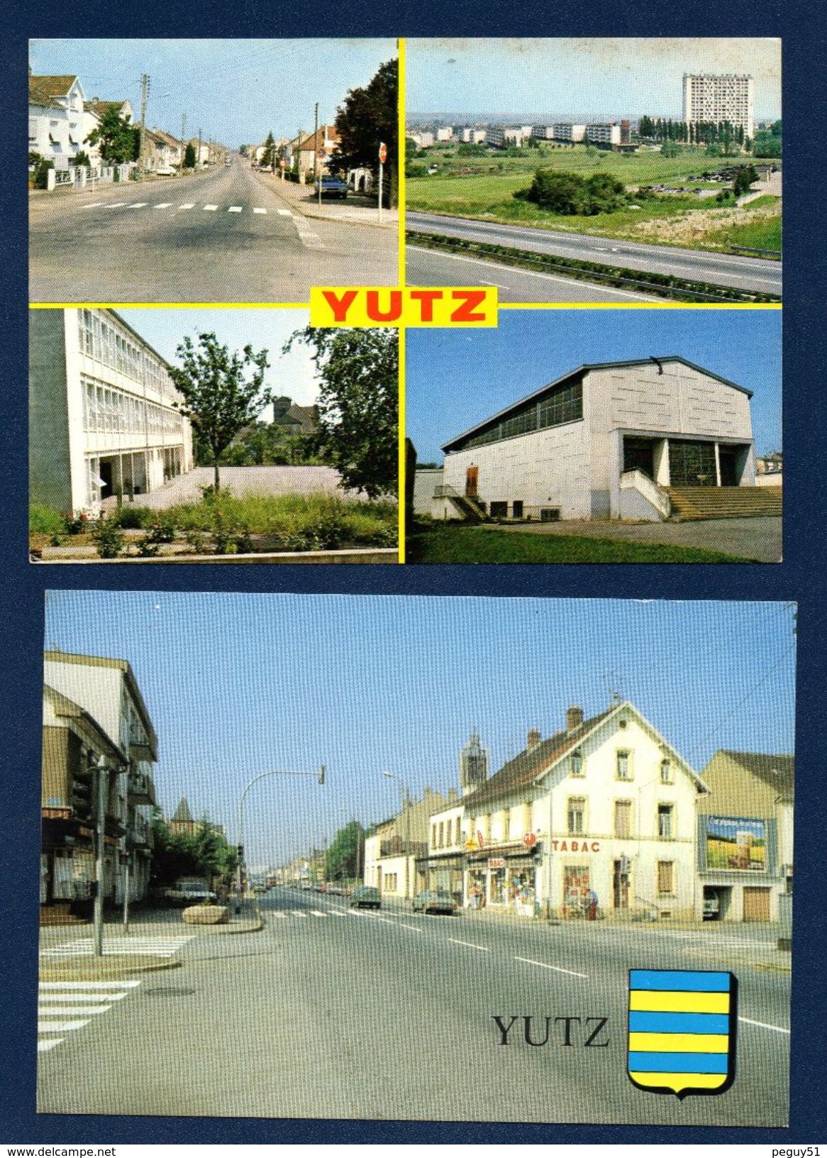 57. Yutz. Lot De 14 Cartes. 1984-1987 - Autres & Non Classés