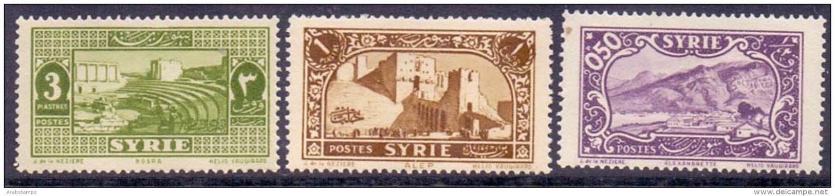 1930 Syria Second Views 3 Values  MNH (Or Best Offer) - Syria