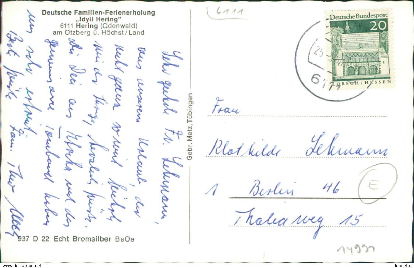 AK Otzberg Hering Odenwald, Mehrbildkarte, O 1968, Abplatzung Am Oberen Rand (14991) - Andere & Zonder Classificatie