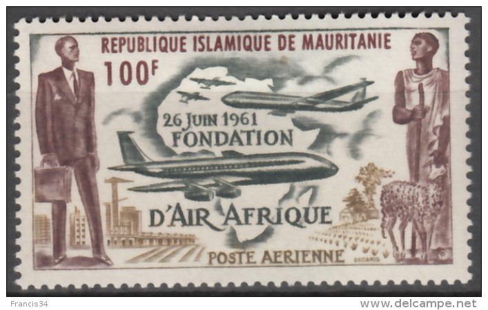 PA N° 21 De Mauritanie - X -  ( E 1840 ) - Flugzeuge