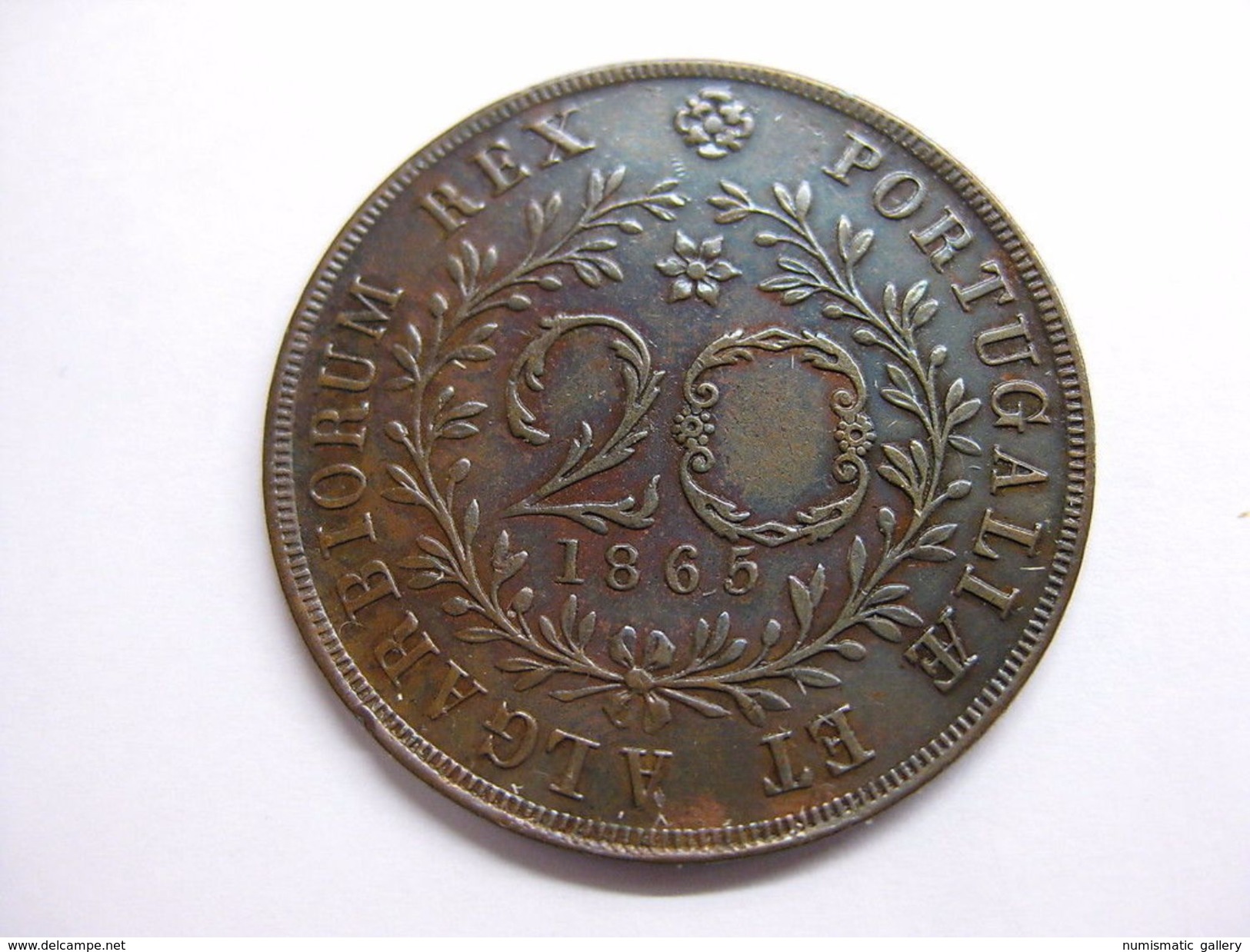 AZORES 20 REIS 1865 - Açores