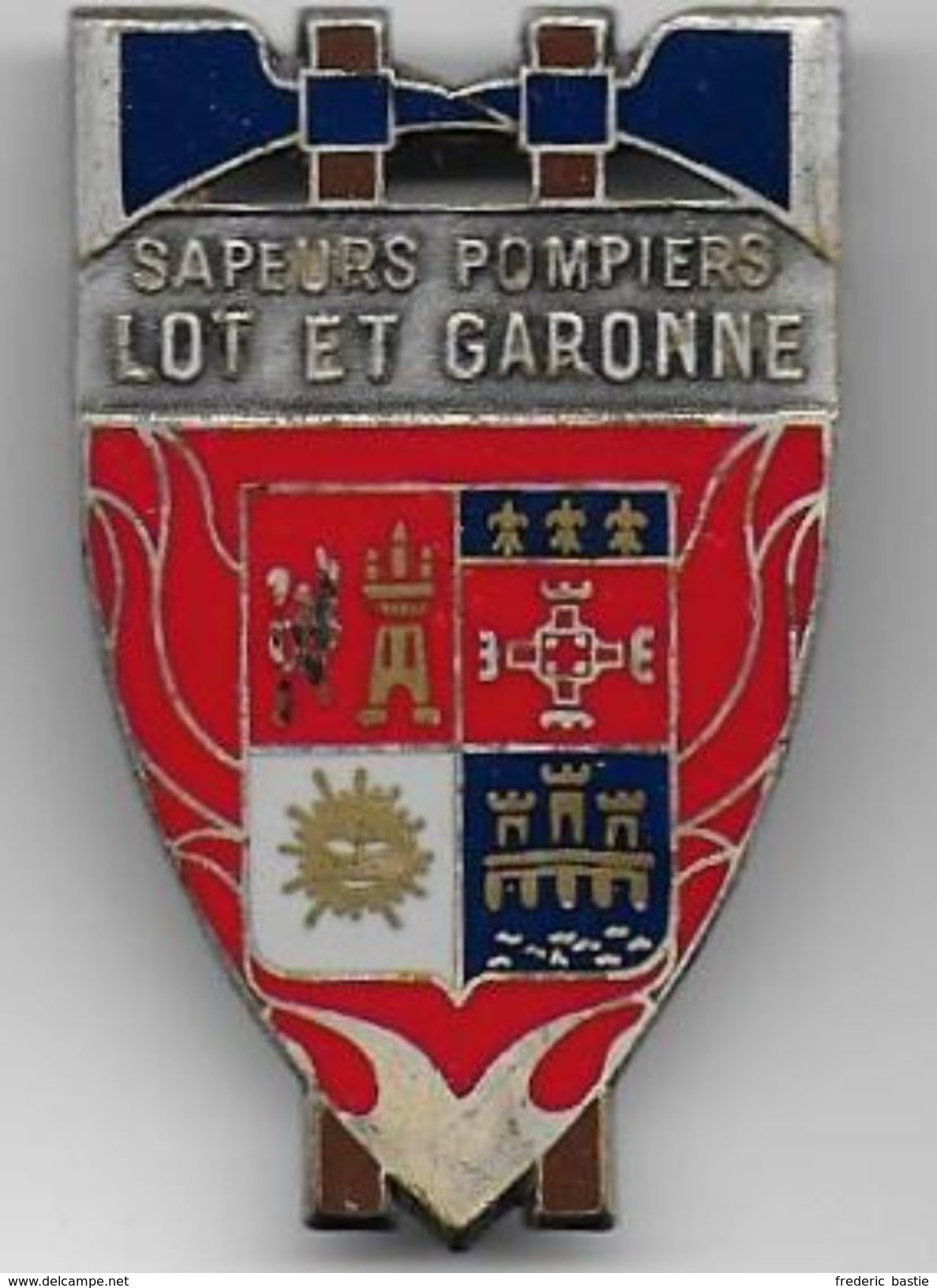 Sapeurs Pompiers Lot Et Garonne - Drago - Firemen