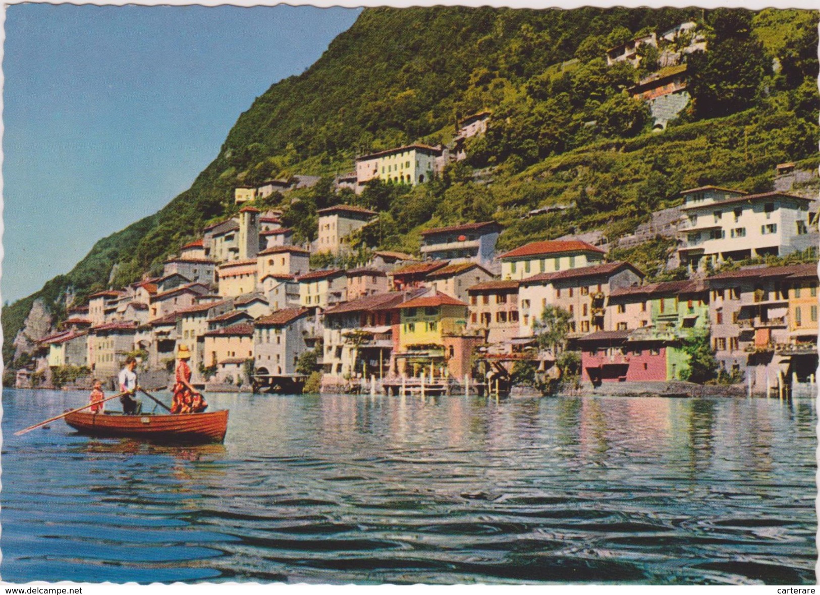 Suisse,TESSIN,LAGO DI LUGANO,GANDRIA,lac Classé Bien Culturel Suisse D´importance National,prés Lac Majeur,como - Lugano