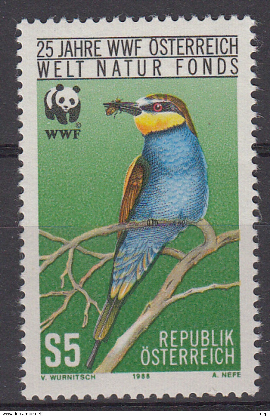 WWF - Domfil - 1988 - OOSTENRIJK - Nr 064 - MNH** - Ongebruikt