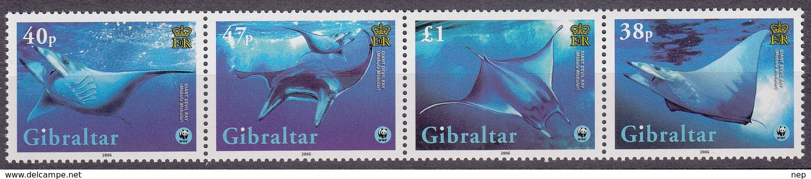 WWF - Domfil - 2006 - GIBRALTAR - Nr 380 - MNH** - Unused Stamps