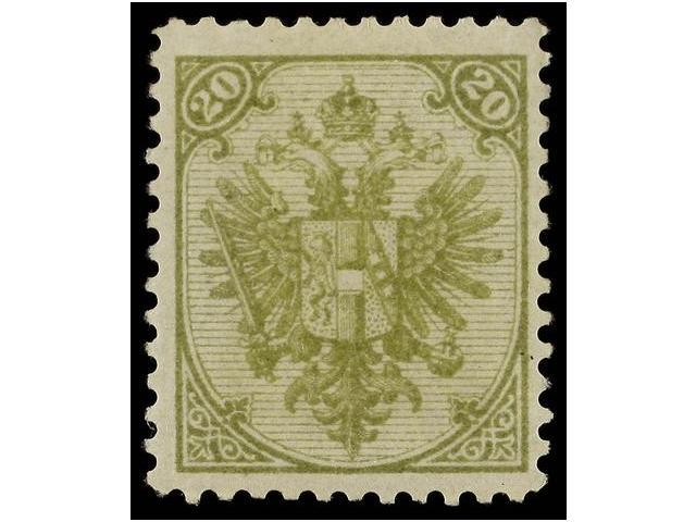 * BOSNIA-HERZEGOVINA. Fe.8I. 1879. 15 Kr. Yellow Green, Perf. 11 1/2. Fresh And Fine. Ferchenbauer.800&euro;. - Autres & Non Classés