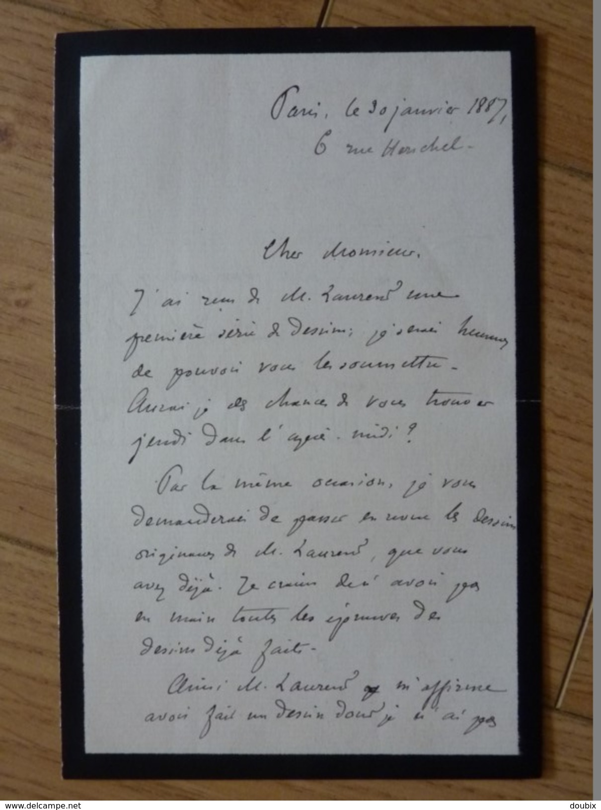 Maxime COLLIGNON (1849-1917) ARCHEOLOGUE. Grèce. Membre INSTITUT. Académie INSCRIPTIONS & Belles Lettres. AUTOGRAPHE - Other & Unclassified