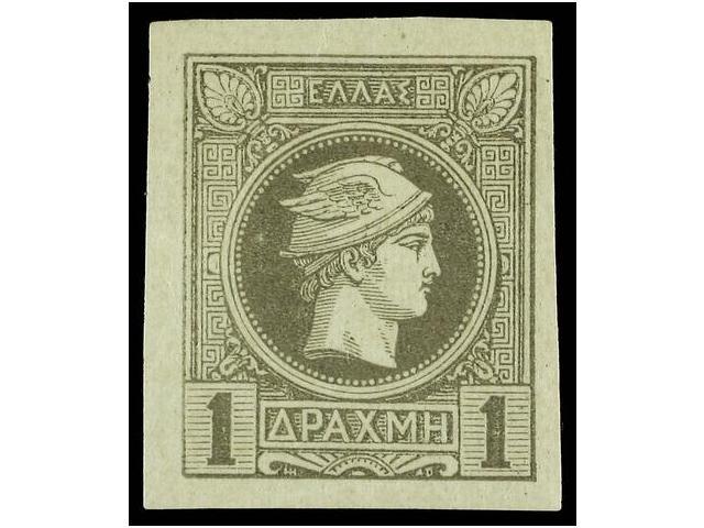 * GRECIA. Hl.69. 1886-95. 1 D. Grey. Original Gum. Very Fine. Hellas.90&euro;. - Autres & Non Classés