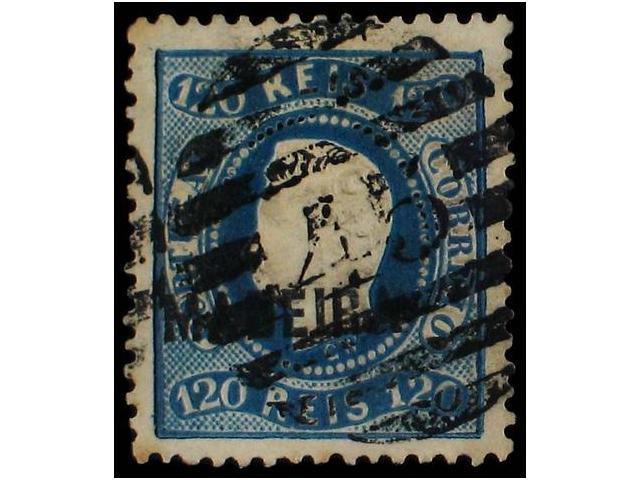 ° PORTUGAL: MADEIRA. Af.12. 1868. 120 Reis Azul. MAGNIFICO EJEMPLAR. Afinsa.131&euro;. - Autres & Non Classés