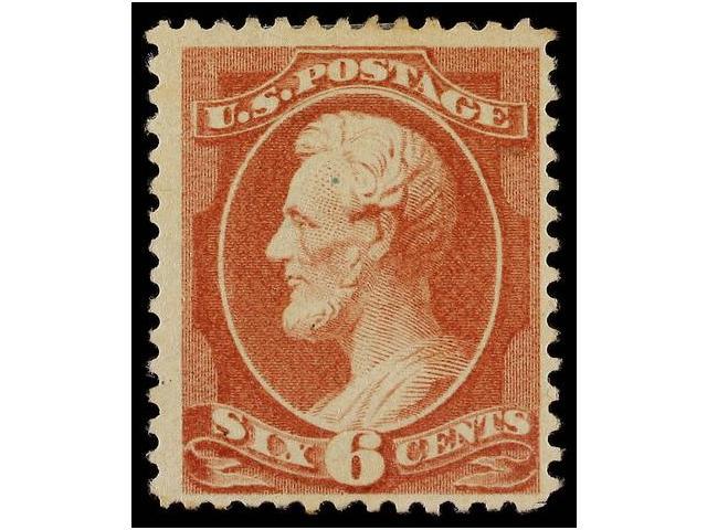 (*) ESTADOS UNIDOS. Sc.207a. 1881-82. 6 Cents. Deep Brown-red, Without Gum. FINE. Scott.170$. - Autres & Non Classés