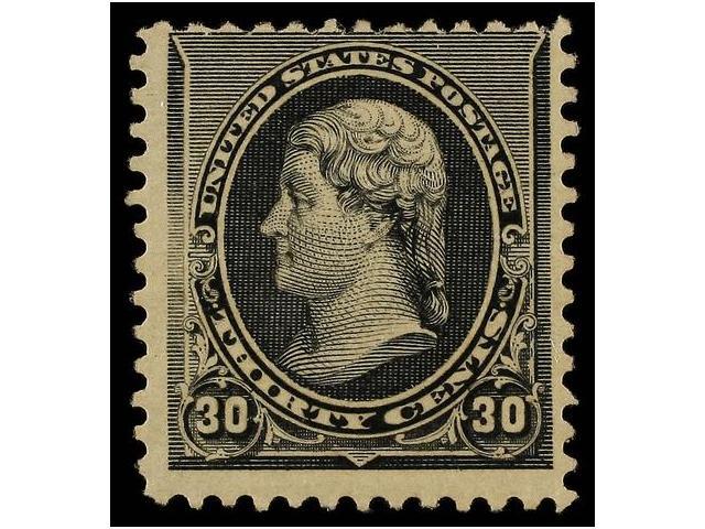 * ESTADOS UNIDOS. Sc.228. 1890-93. 30 Cents. Black, Normal Centering. Scott.400$. - Autres & Non Classés