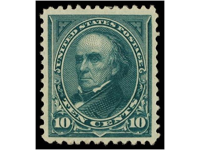 * ESTADOS UNIDOS. Sc.258. 1894. 10 Cents. Dark Green, Well Centered. VERY FINE. Scott.300$. - Autres & Non Classés