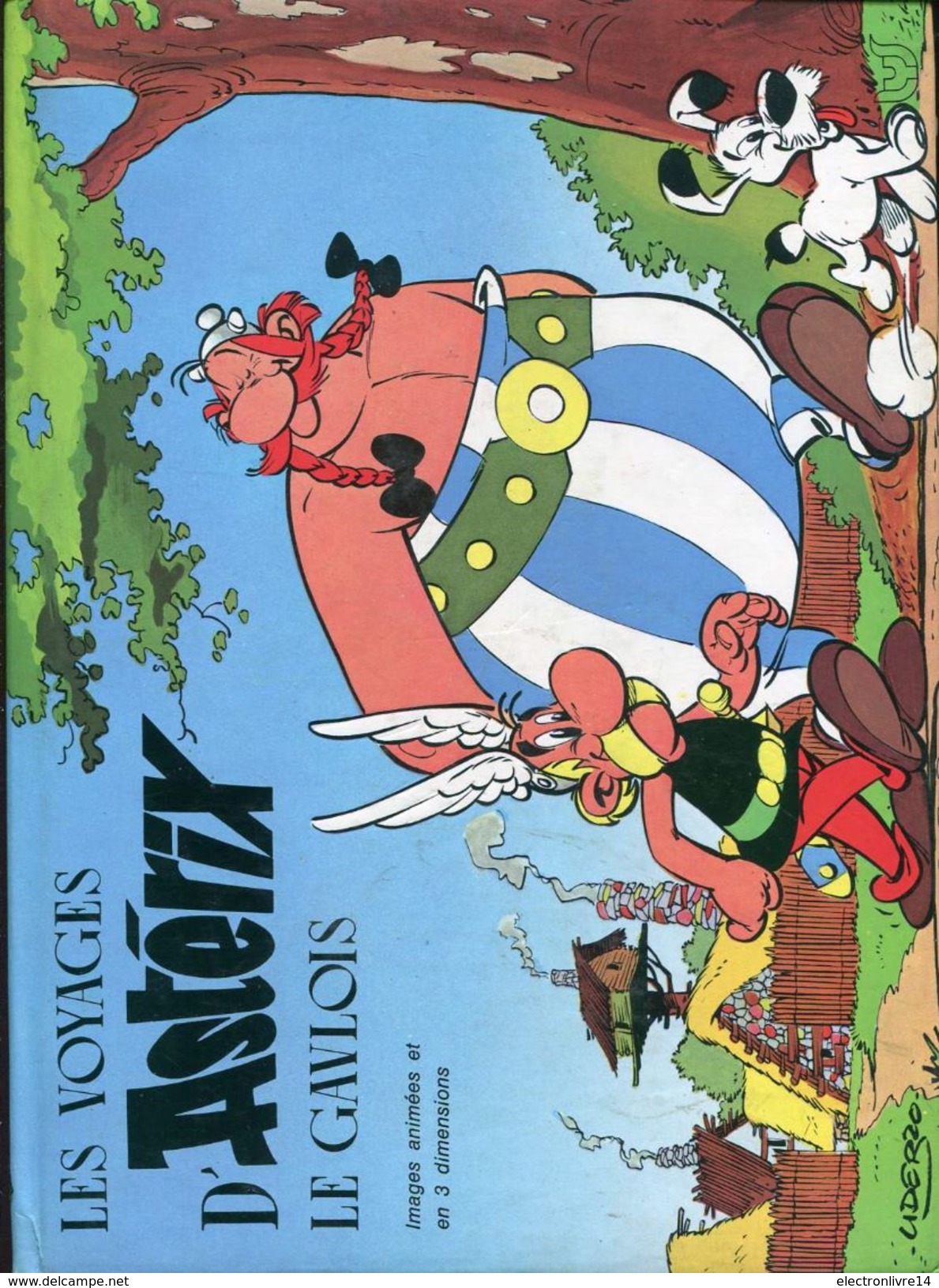 Goscinny & Uderzo Les Voyages D'asterix Le Gaulois Livre A Systeme Ed Age D'or - Astérix