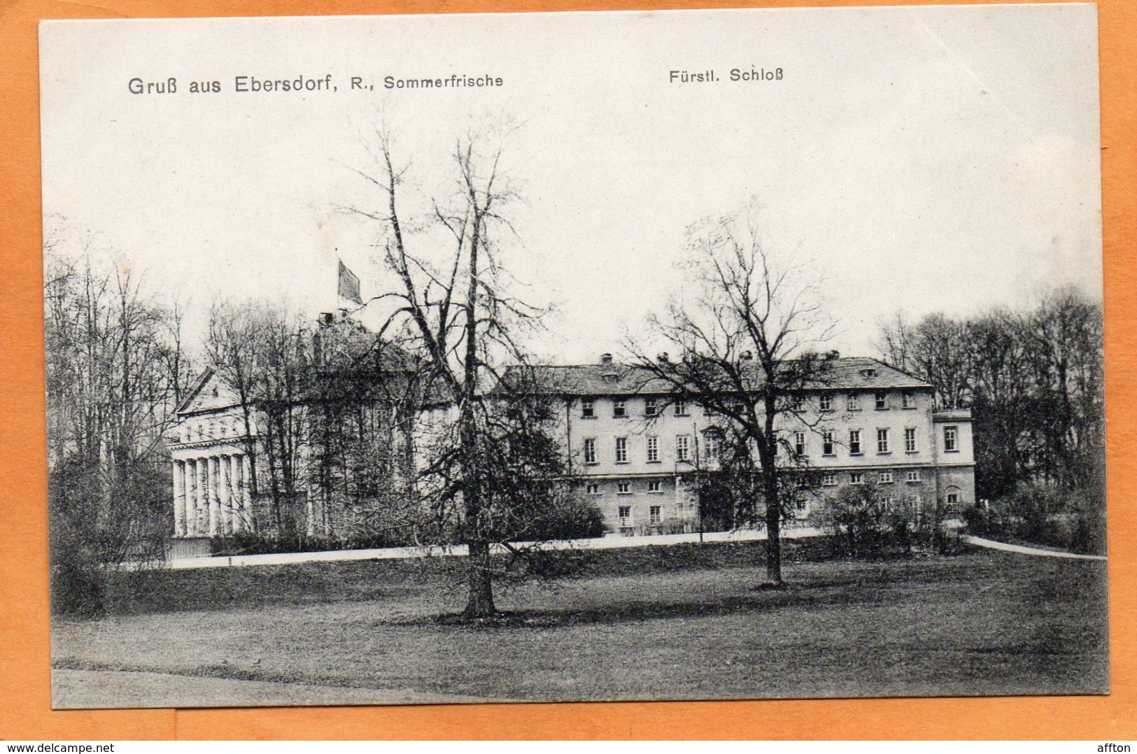 Gruss Aus Eberesdorf R 1905 Postcard - Ebersdorf
