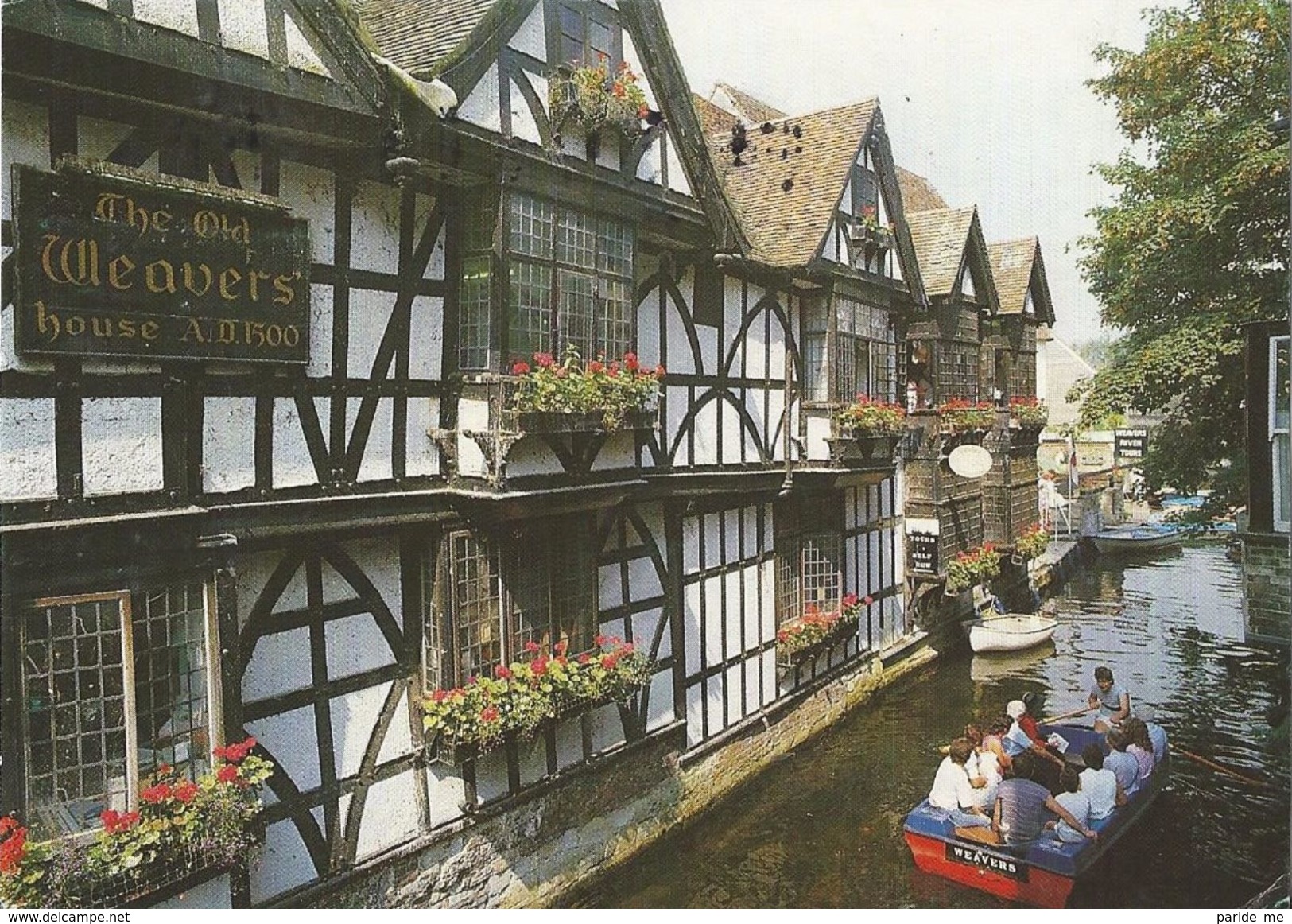679 - CANTERBURY - Weavers House And The River Stour At The King's  Bridge. - Canterbury