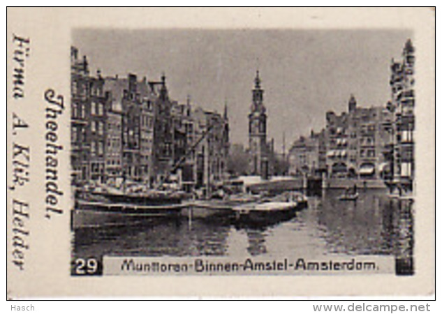 193783Theehandel. Firma A. Klik, Helder Nr. 29 Muntoren-Binnen-Amstel-Am Sterdam - Sonstige & Ohne Zuordnung