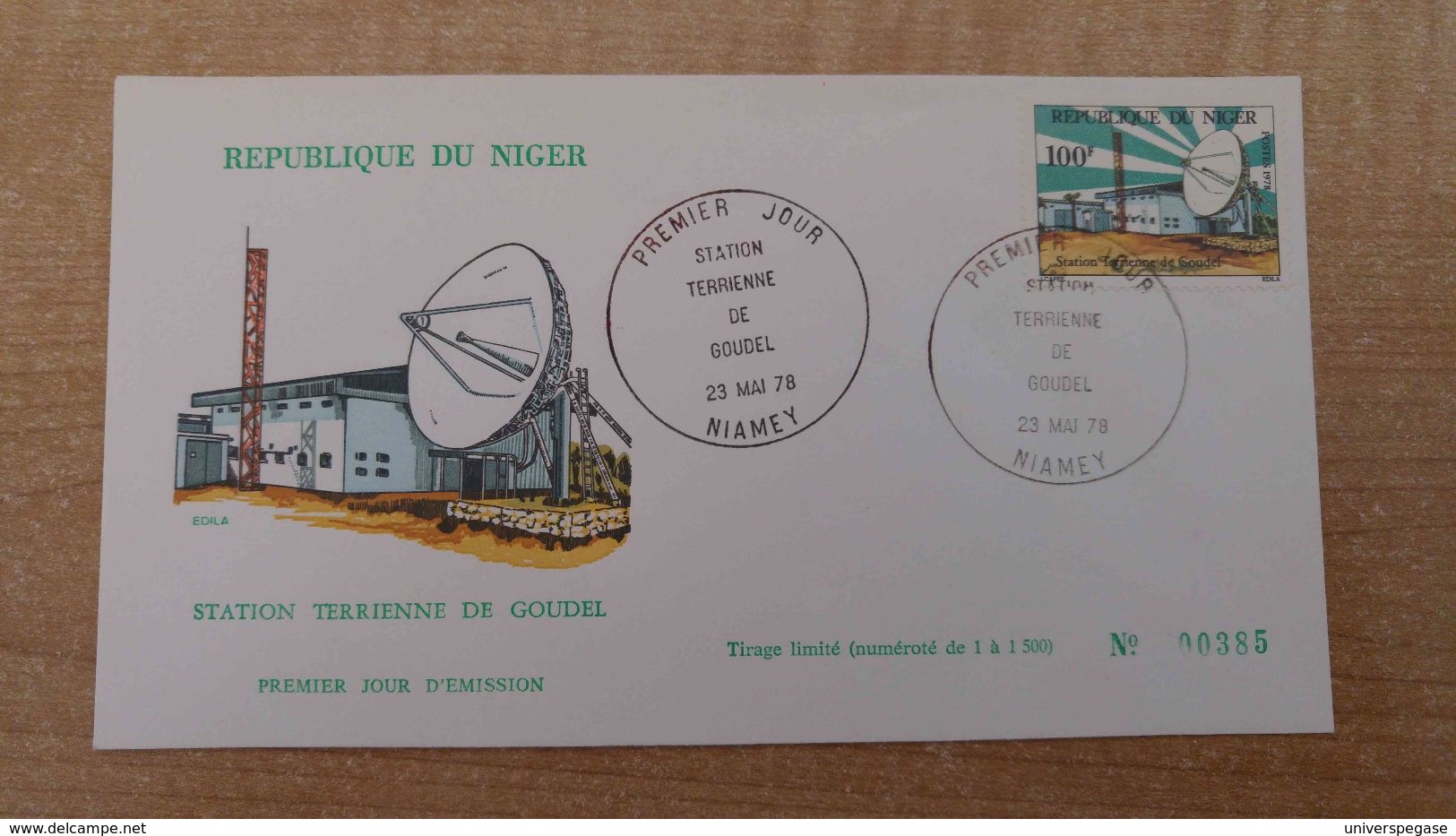 FDC 1er Jour - Niger - Espace - Satellite - Fusée - Afrika