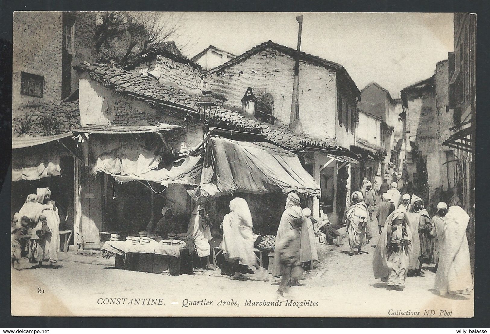 +++ CPA - Afrique - Algérie - CONSTANTINE - Quartier Arabe - Marchands Mozabites  // - Constantine