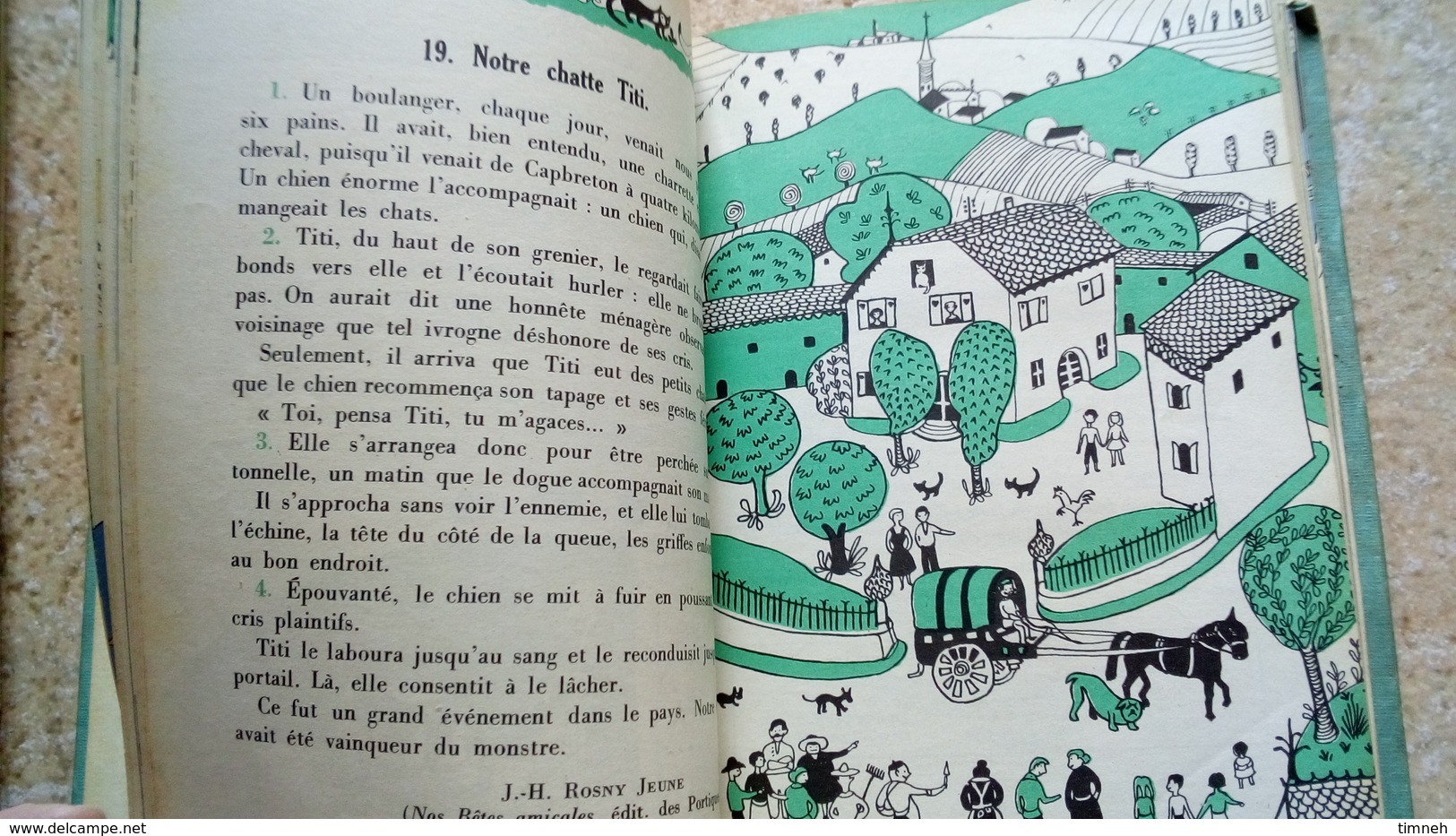 LE NOUVEAU LIVRE UNIQUE de lecture et de français - cours élémentaire - CHATEL   - 1956 FERNAND NATHAN