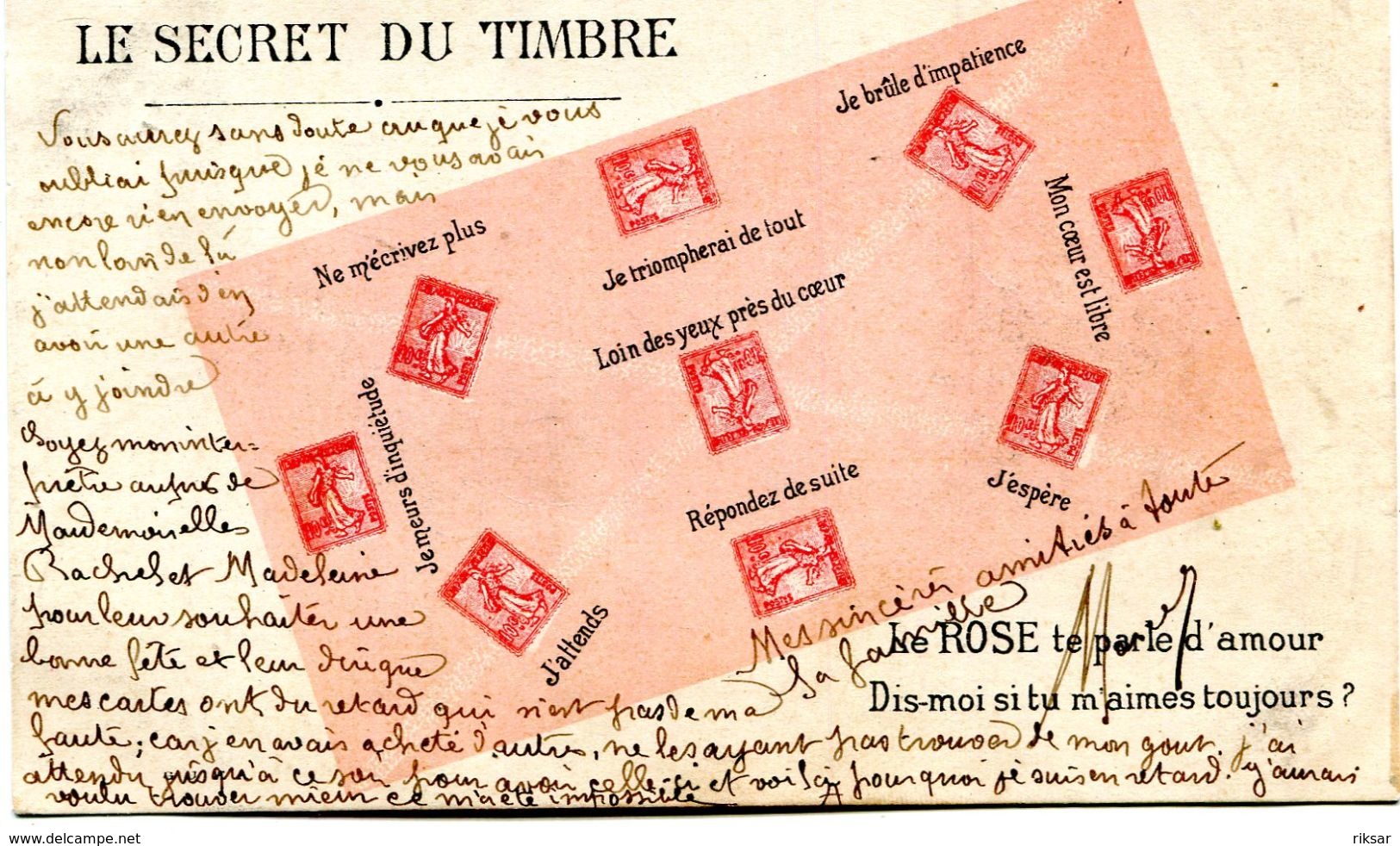 LE SECRET DU TIMBRE - Timbres (représentations)