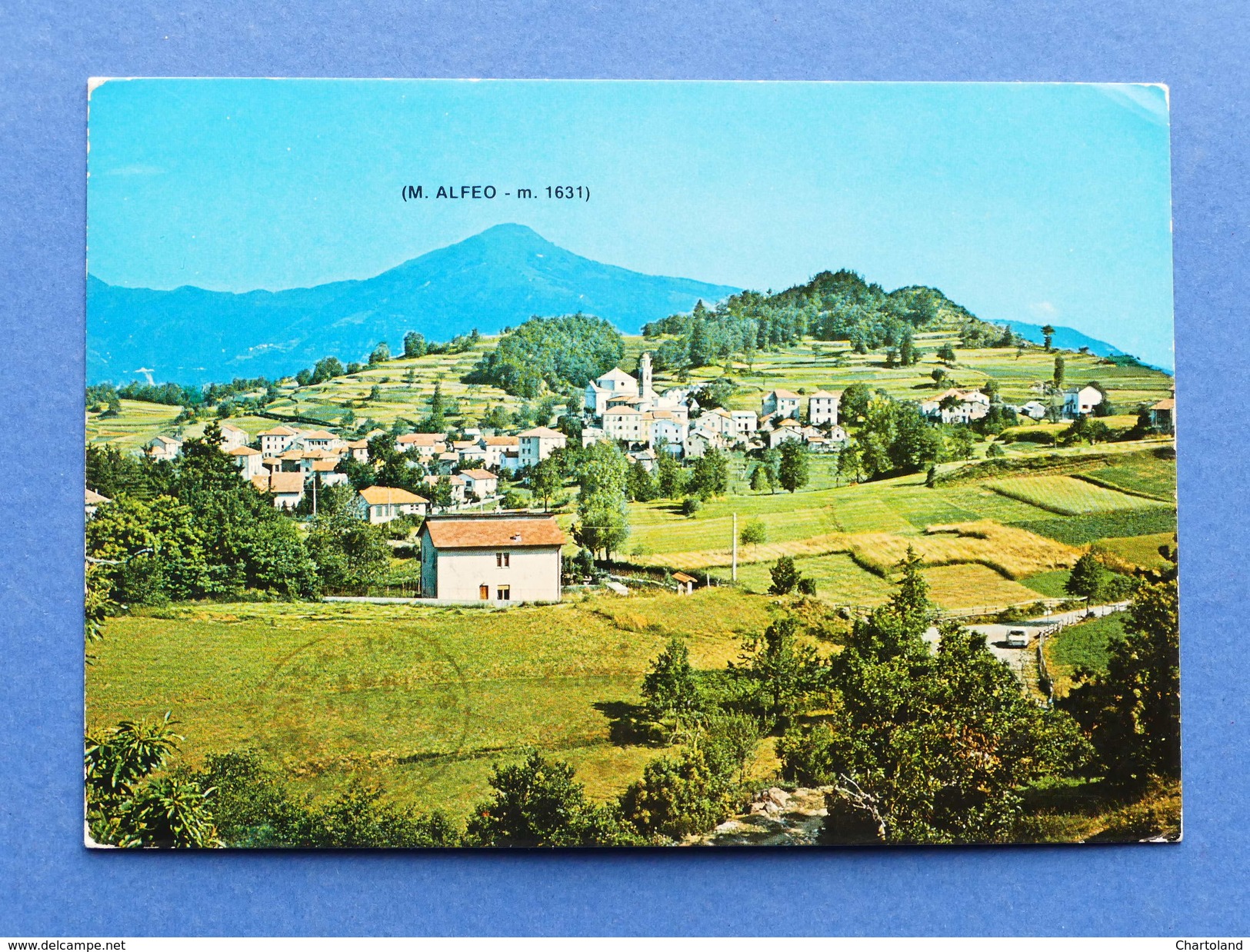 Cartolina Pietranera - Val Trebbia - Panorama - 1981 - Genova