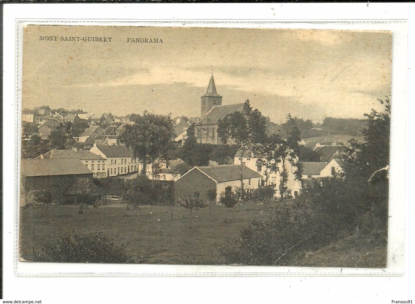 Mont Saint Guibert Panorama ( Etat Voir Scans ) - Mont-Saint-Guibert