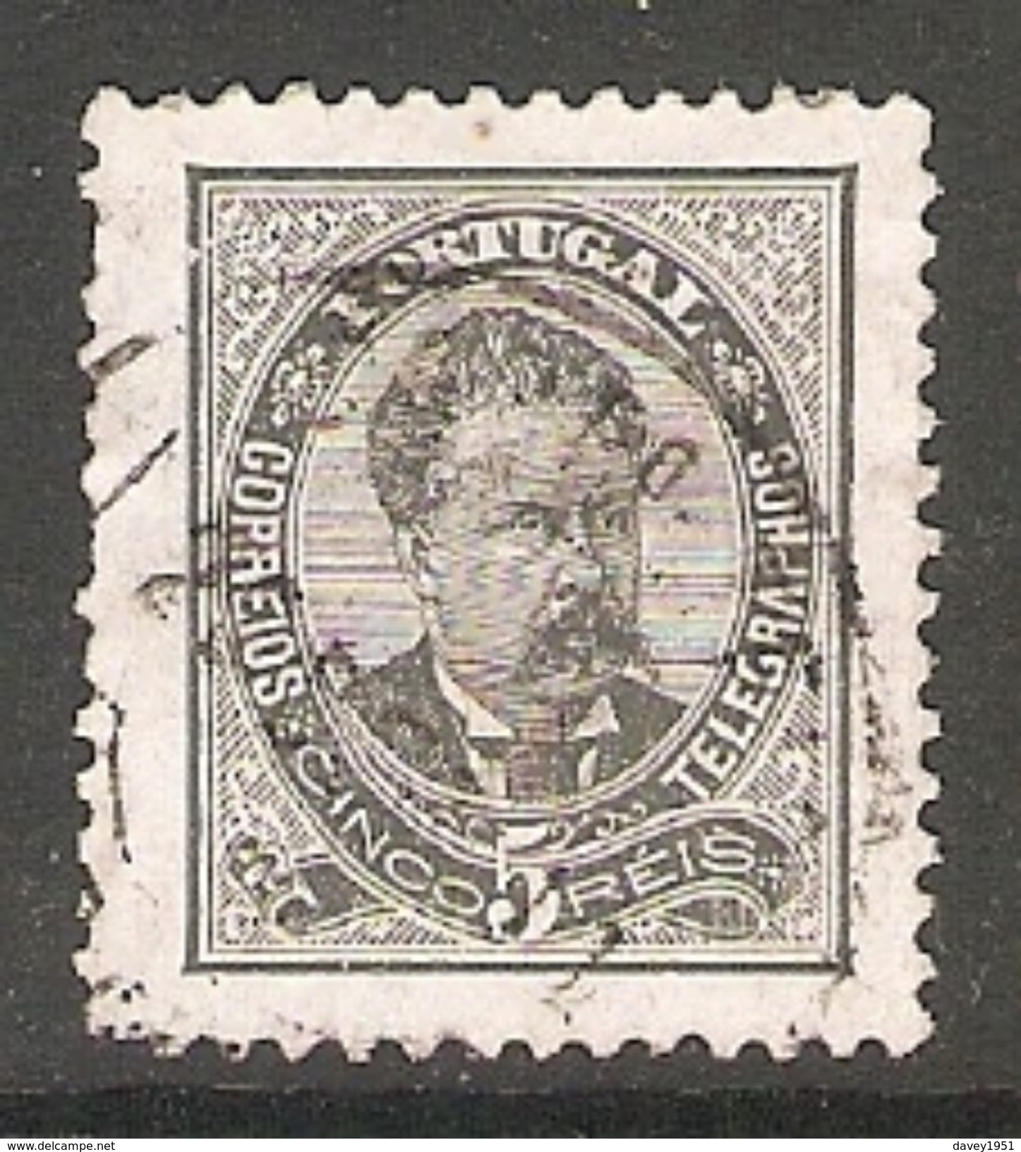 005396 Portugal 1882 5 Reis FU Perf 11.5 - Used Stamps