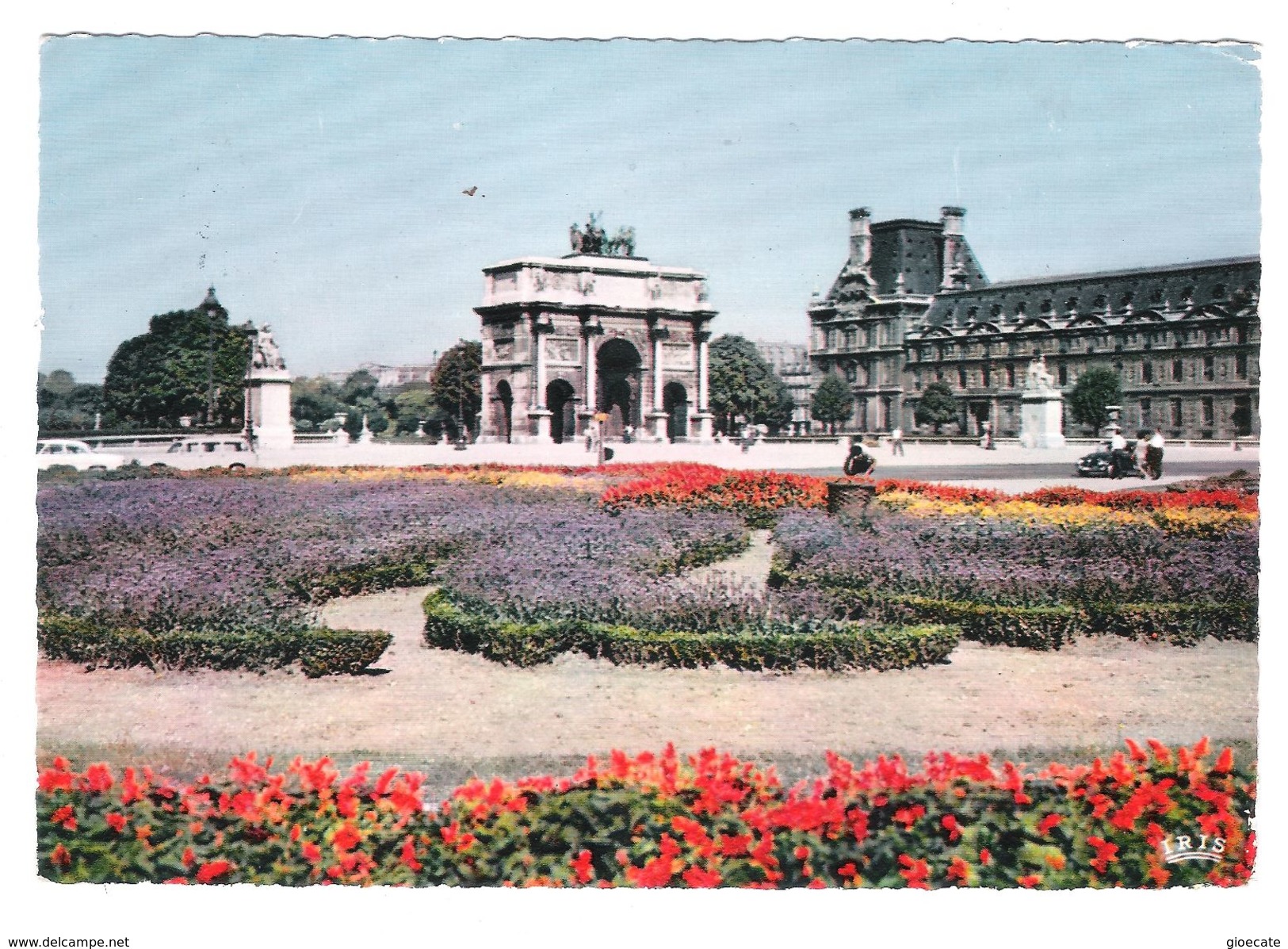 PARIS - 516 - LE CARROUSEL LE JARDIN DES TUILERIES - VIAGGIATA 1963 - (1882) - Parchi, Giardini