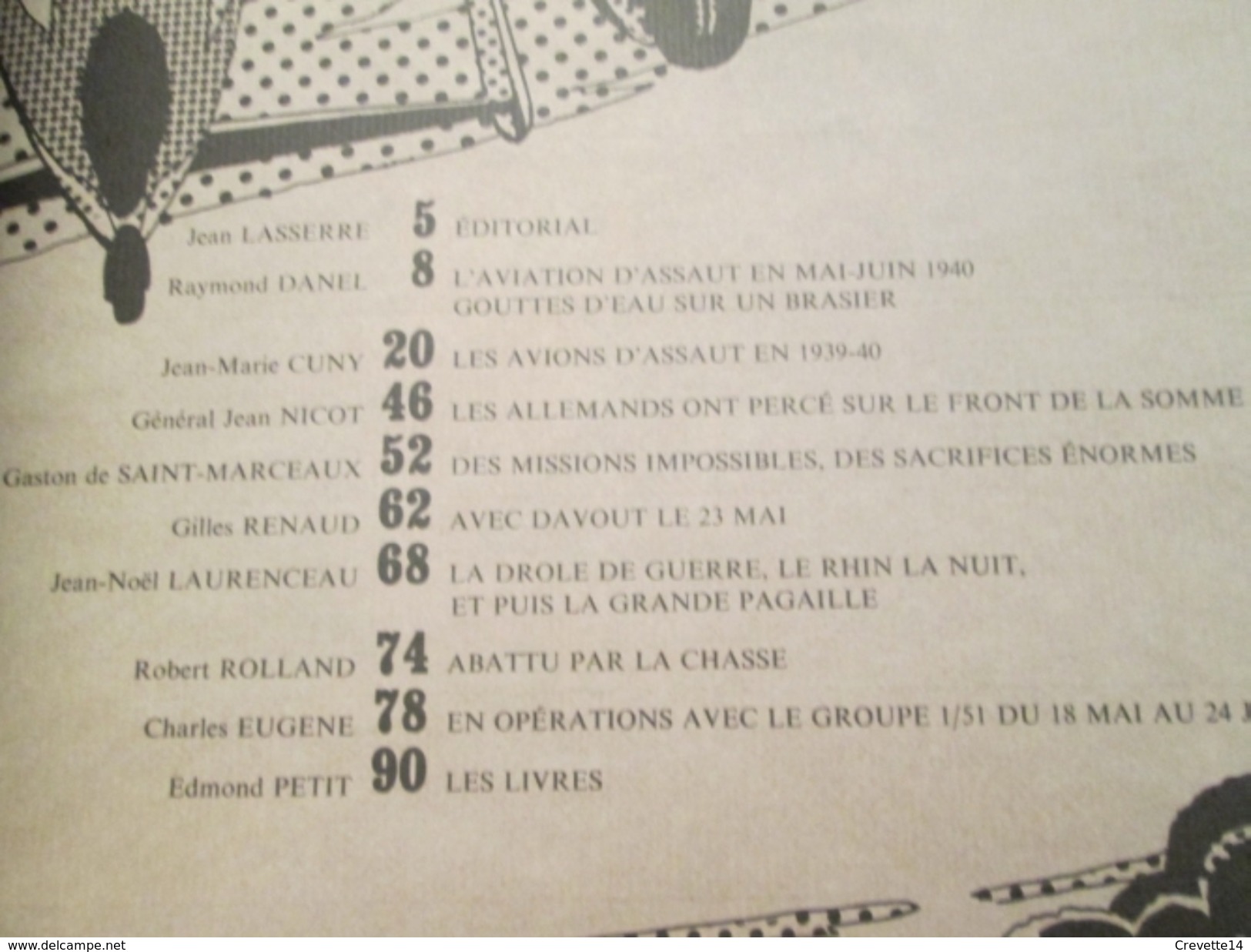 FANA2013-1 Revue De L'Aviation Française Môssieur ICARE N°80 : 1939/40 LA BATAILLE DE FRANCE / Volume IX : L'AVIATION D' - Flugzeuge