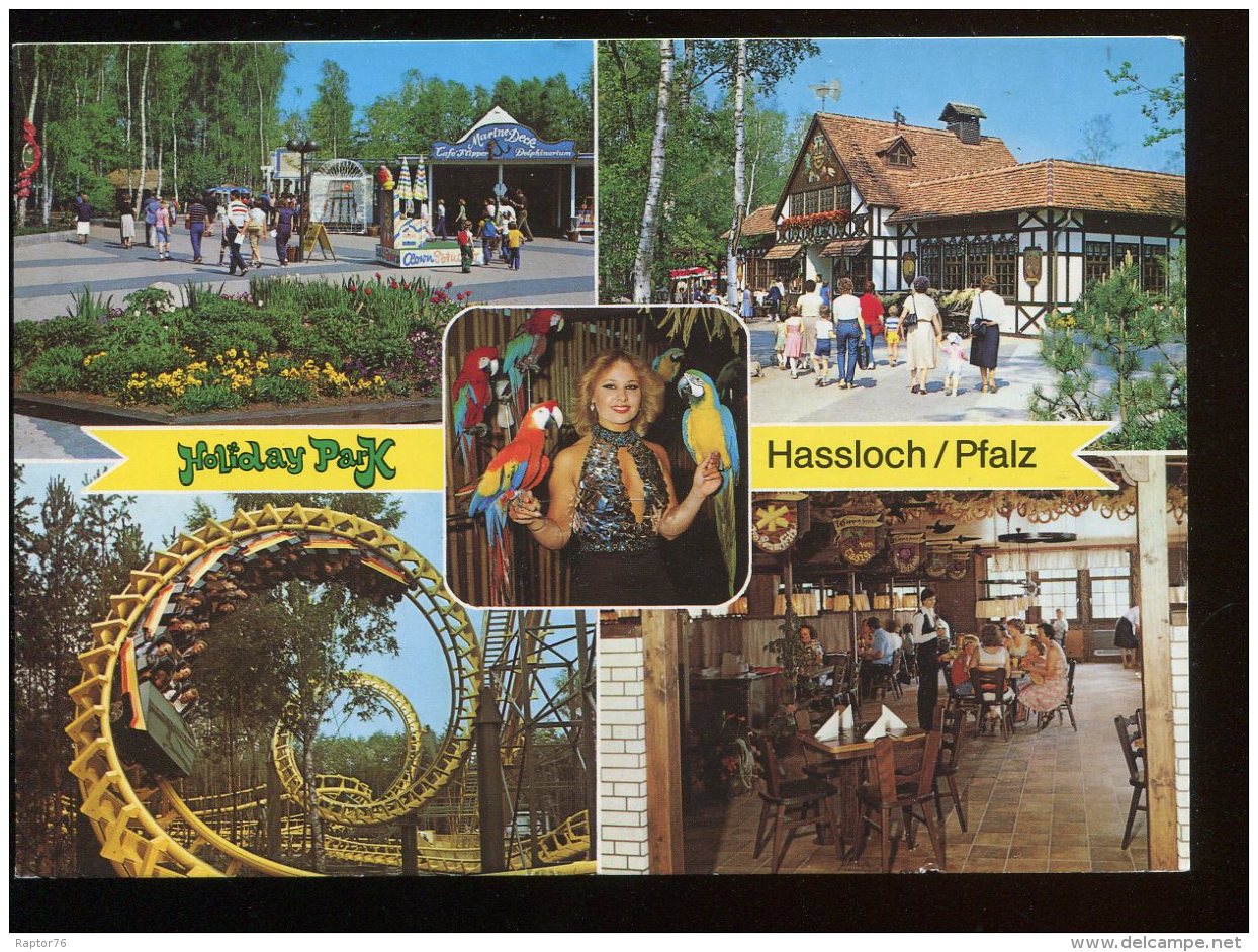 CPM Allemagne HASSLOCH PFALZ Holiday Park Multi Vues - Hassloch
