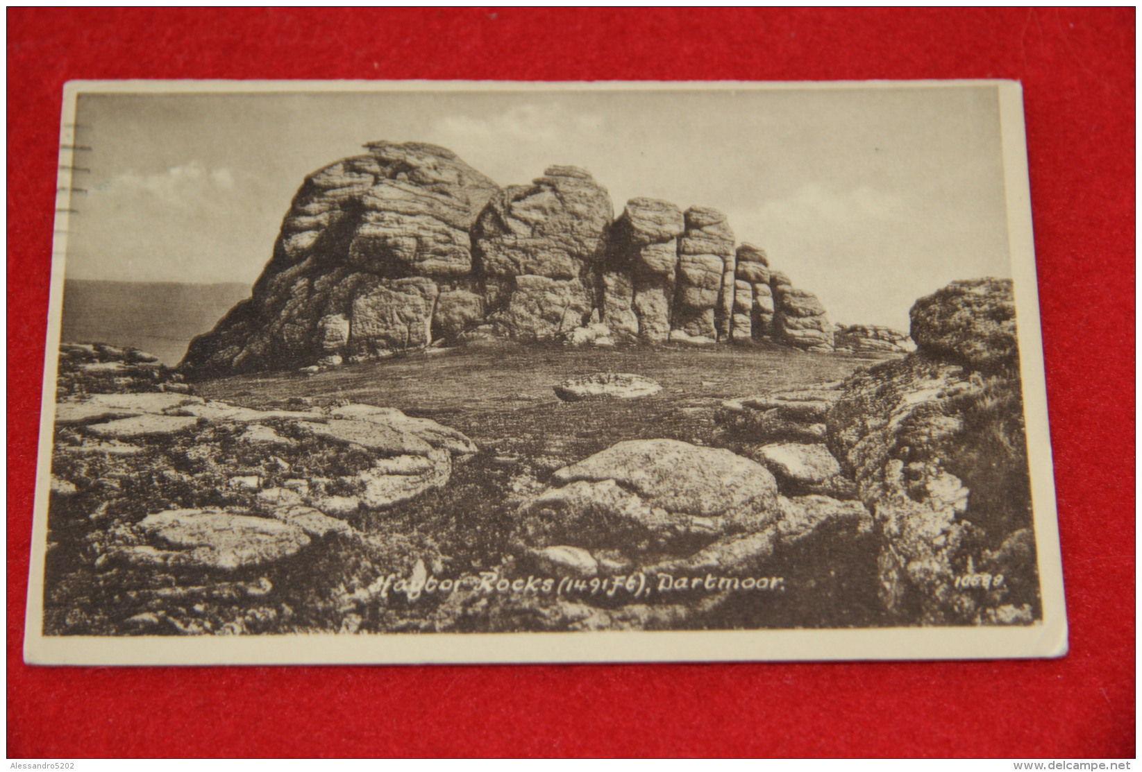 Devon Dartmoor Haytor Rocks 1952 - Dartmoor