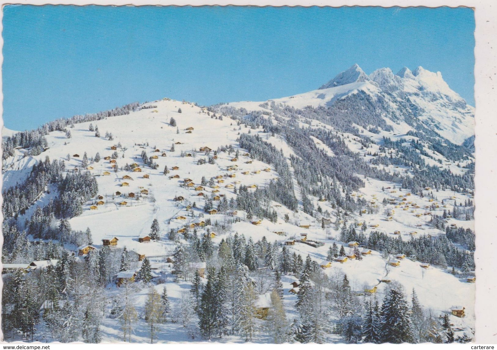 Suisse,VAUD,VILLARS CHESIERES,VILLARDS SUR OLLON,BARBOLEUSAZ,VUE AERIENNE - Ollon