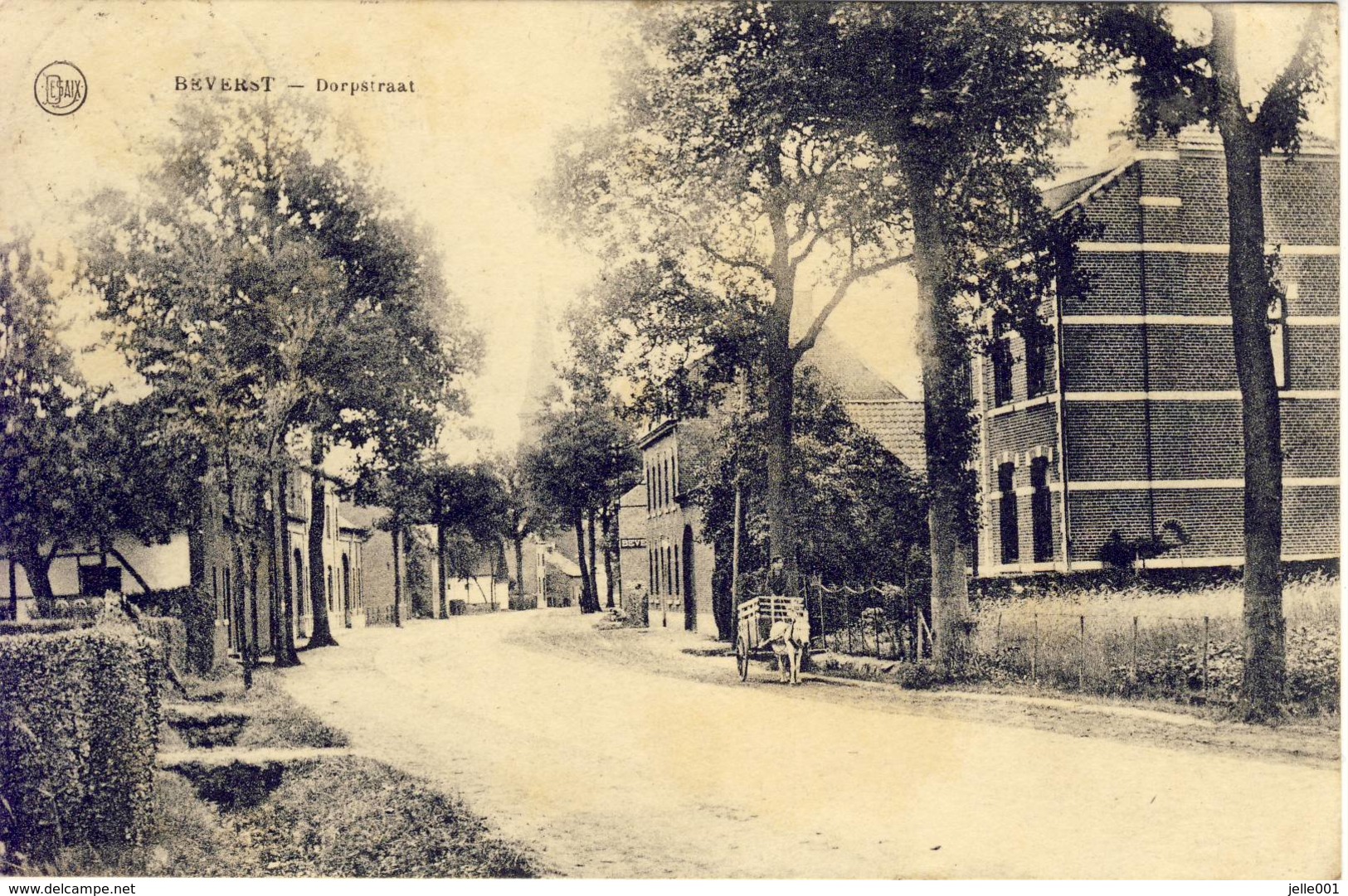 Beverst Bilzen Dorpstraat 1928 - Bilzen