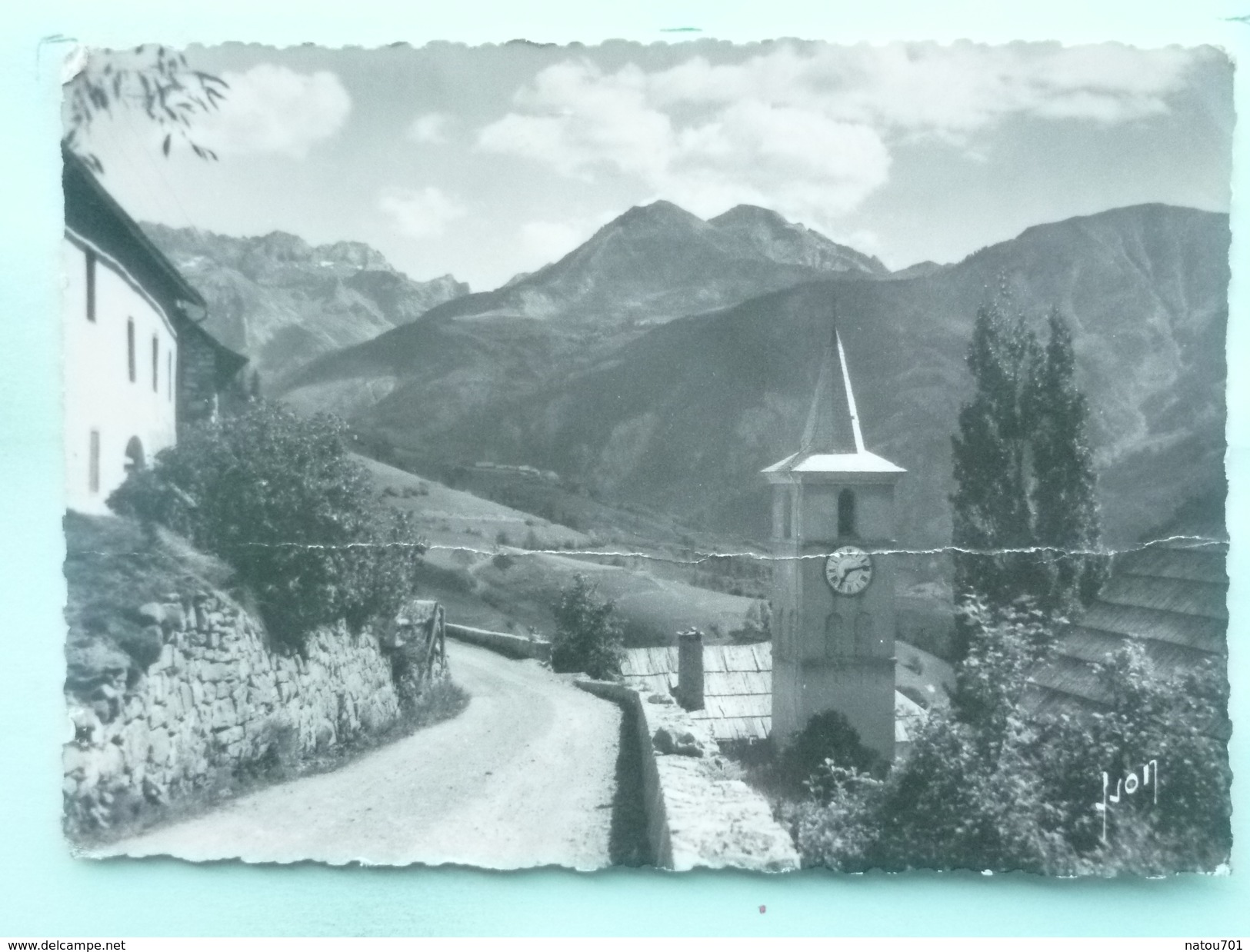 V05-A-dep-05-hautes Alpes-vars(village De Saint Marcellin- Dans Le Fond Sainte Marie-- - Autres & Non Classés