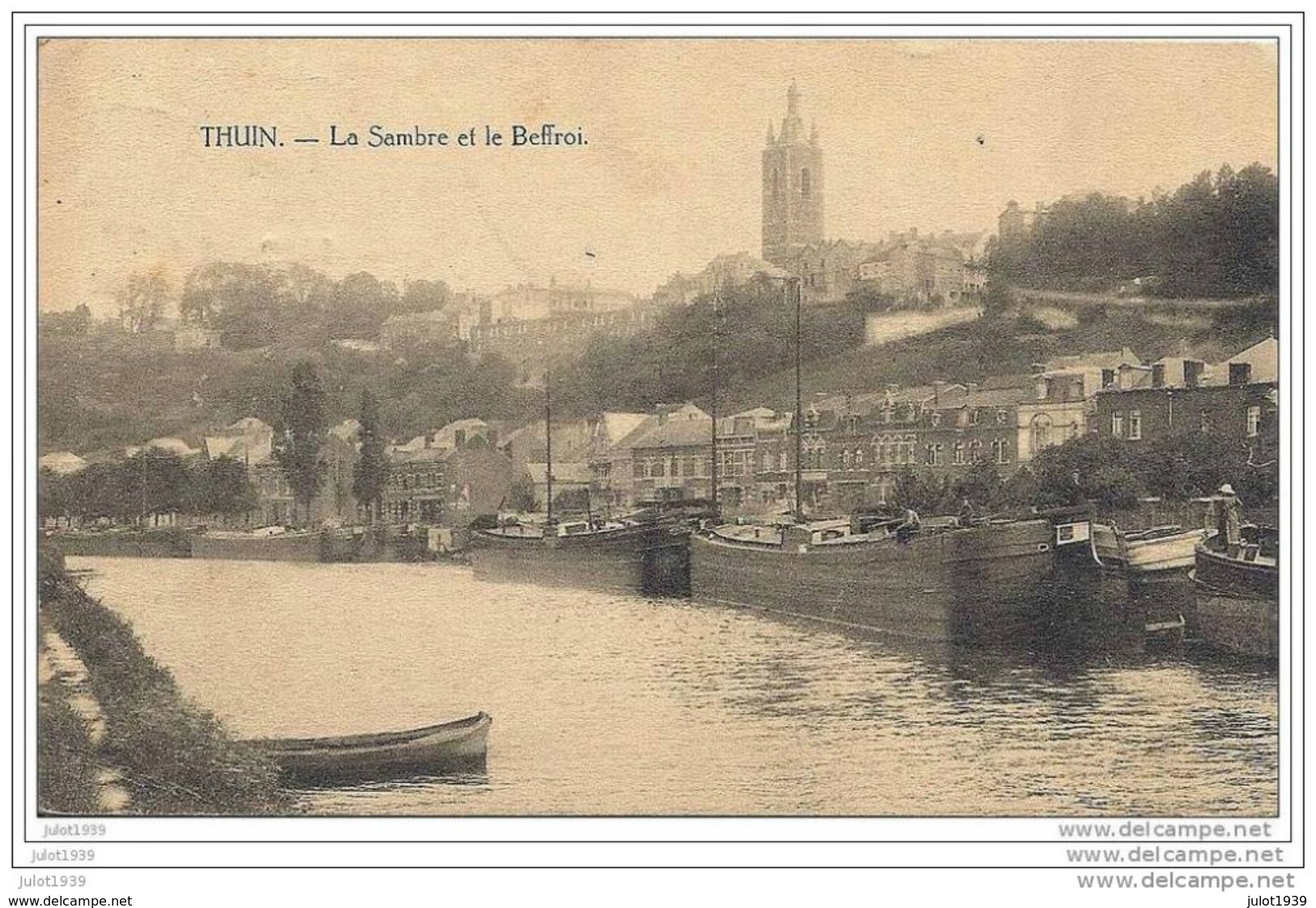 ETHE ..-- THUIN ..-- Sambre Et Beffroi . 1922 Vers ETHE ( Mme O. GUILLAIN ) . Voir Verso . - Virton