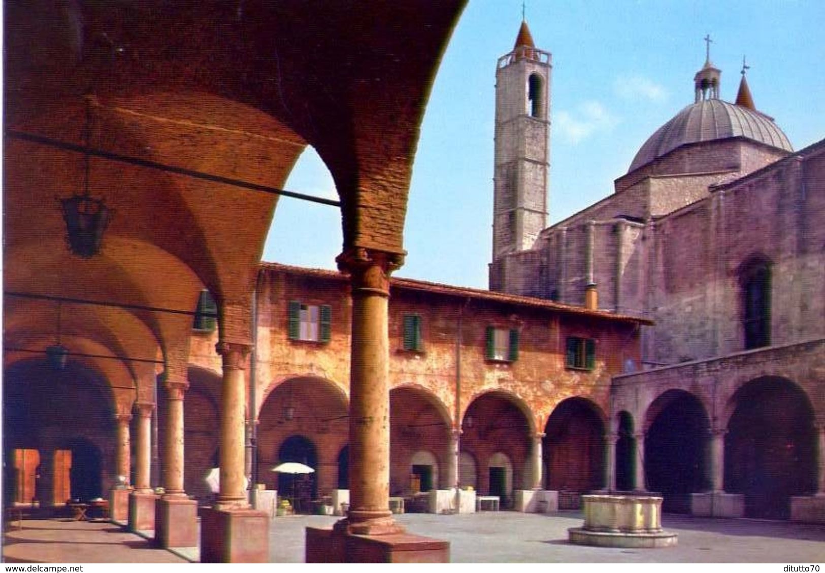 Ascoli Piceno - Chiostro Del Tempio Di S.francesco - 42933 - Formato Grande Non Viaggiata &ndash; Ar - Ascoli Piceno