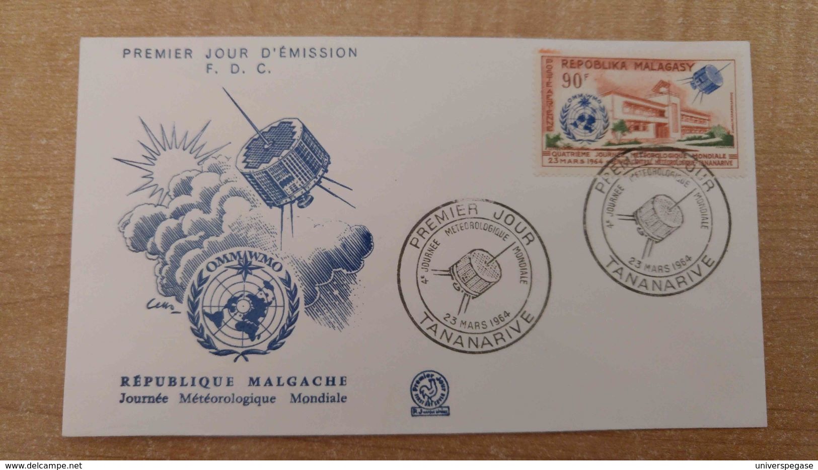 FDC 1er Jour - MADAGASCAR - Espace - Satellite - Fusée - Télécommunications - Africa