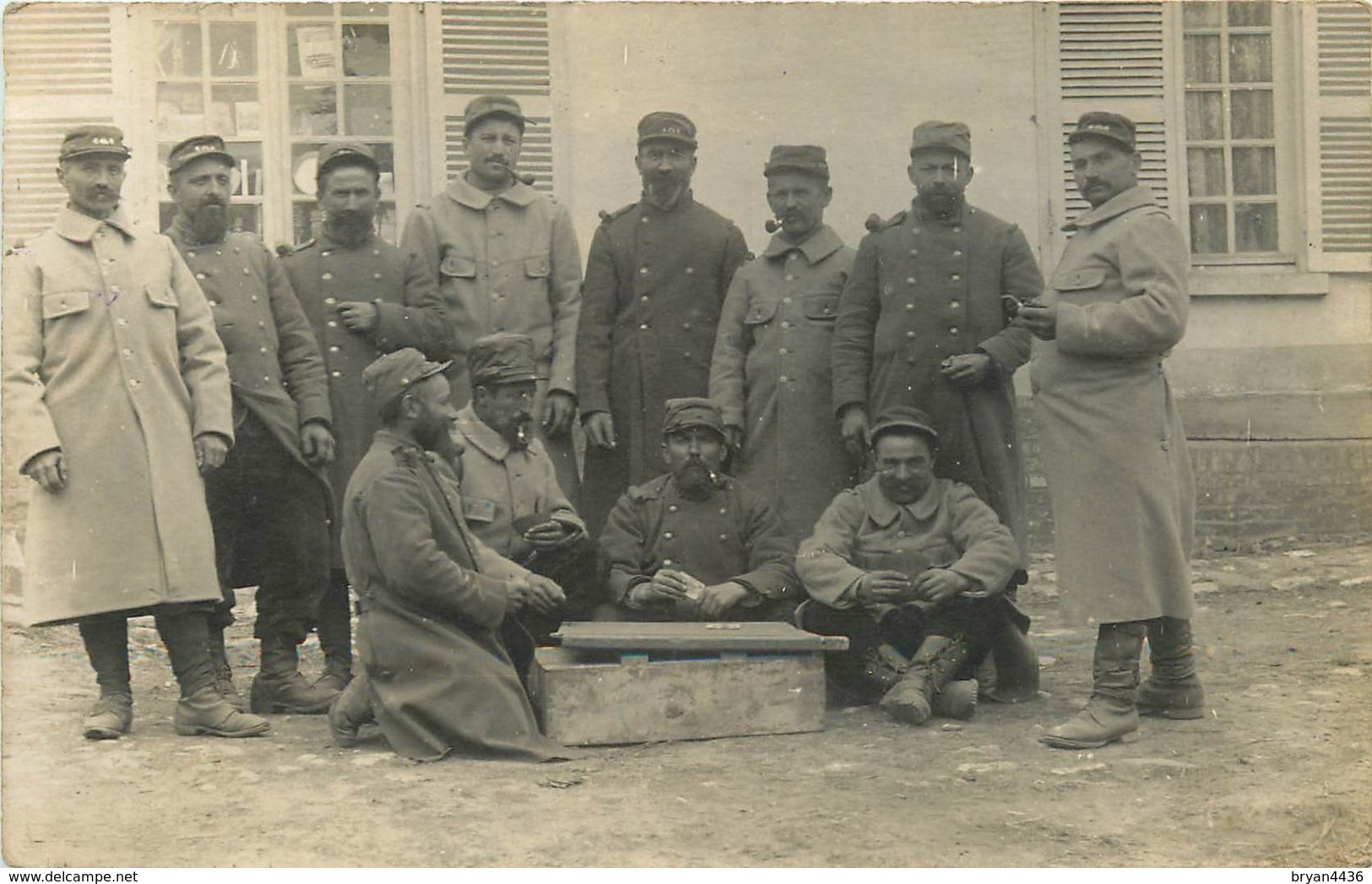 CARTE PHOTO  - 101° REGIMENT D'INFANTERIE TERRITORIAL (43 - LE PUY) - VOIR 2 SCANS. - Guerre 1914-18